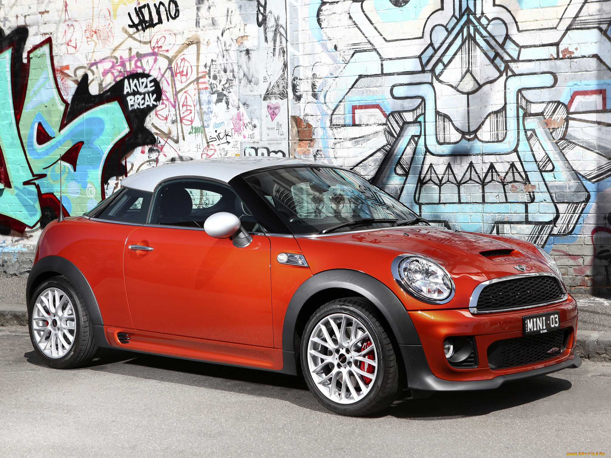 автомобили, mini, john, cooper, works, coupe, au-spec, r58