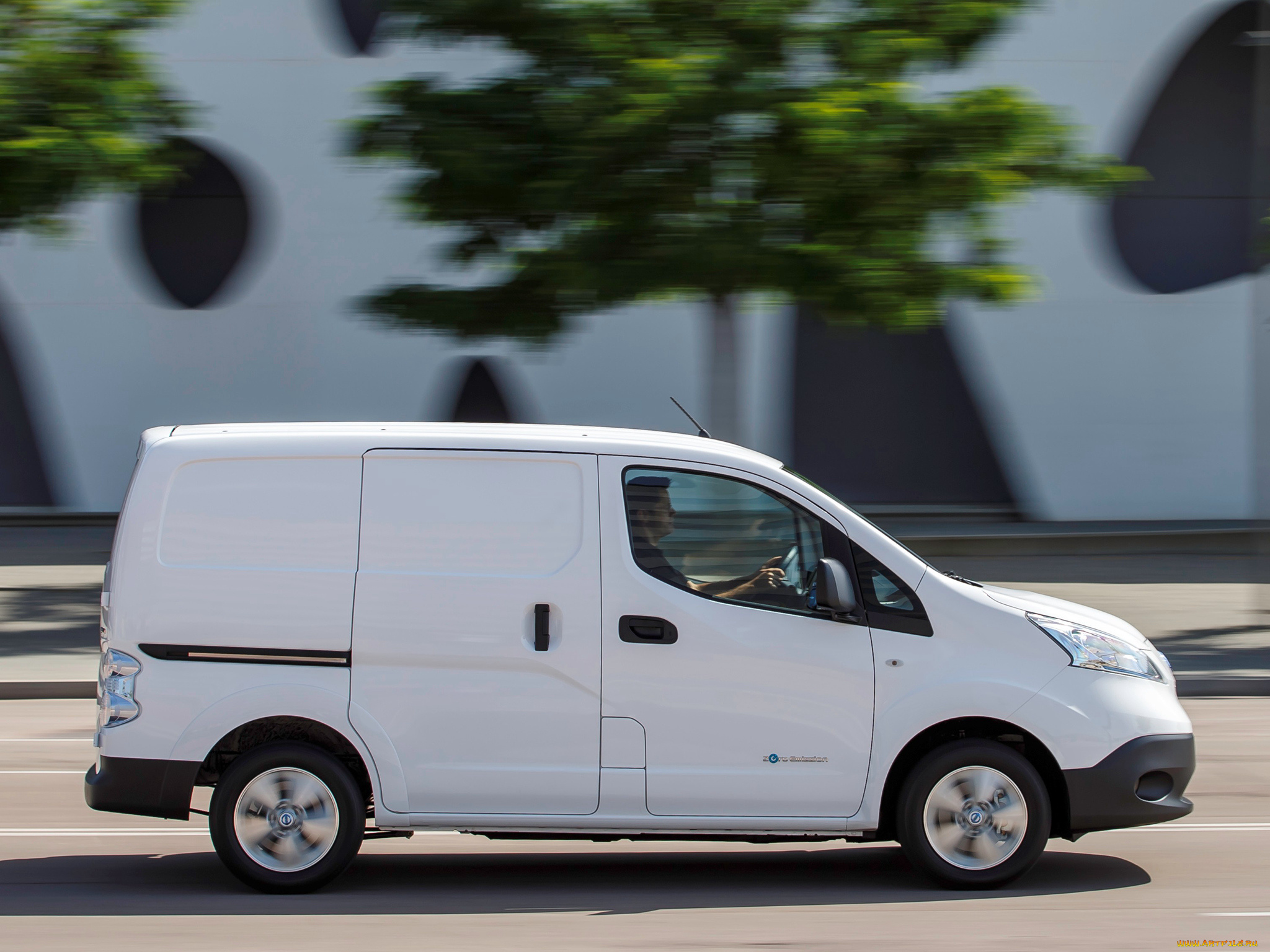 автомобили, nissan, datsun, e-nv200, van, 2014г, светлый