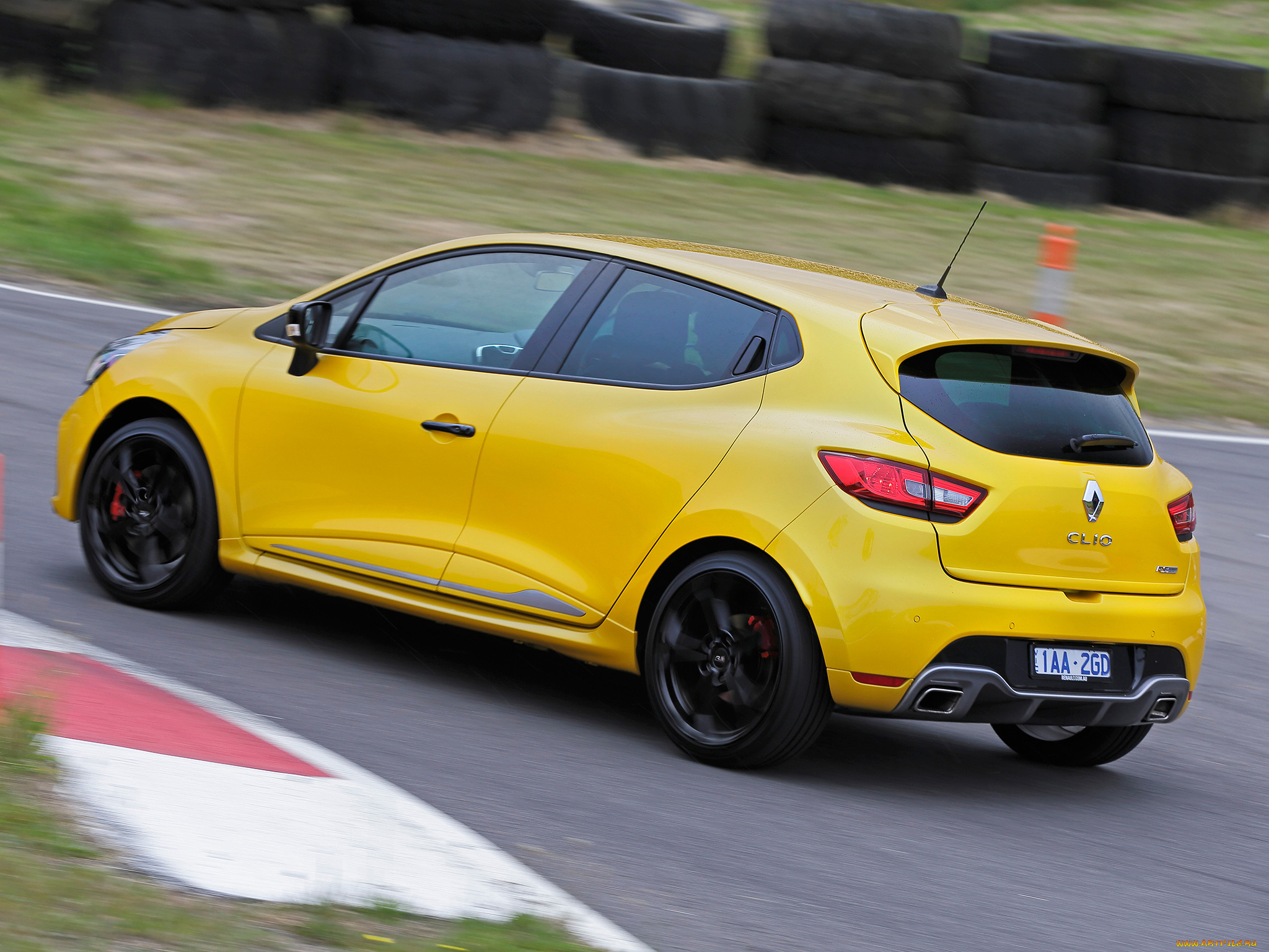 автомобили, renault, clio, r, s, 200, au-spec, желтый