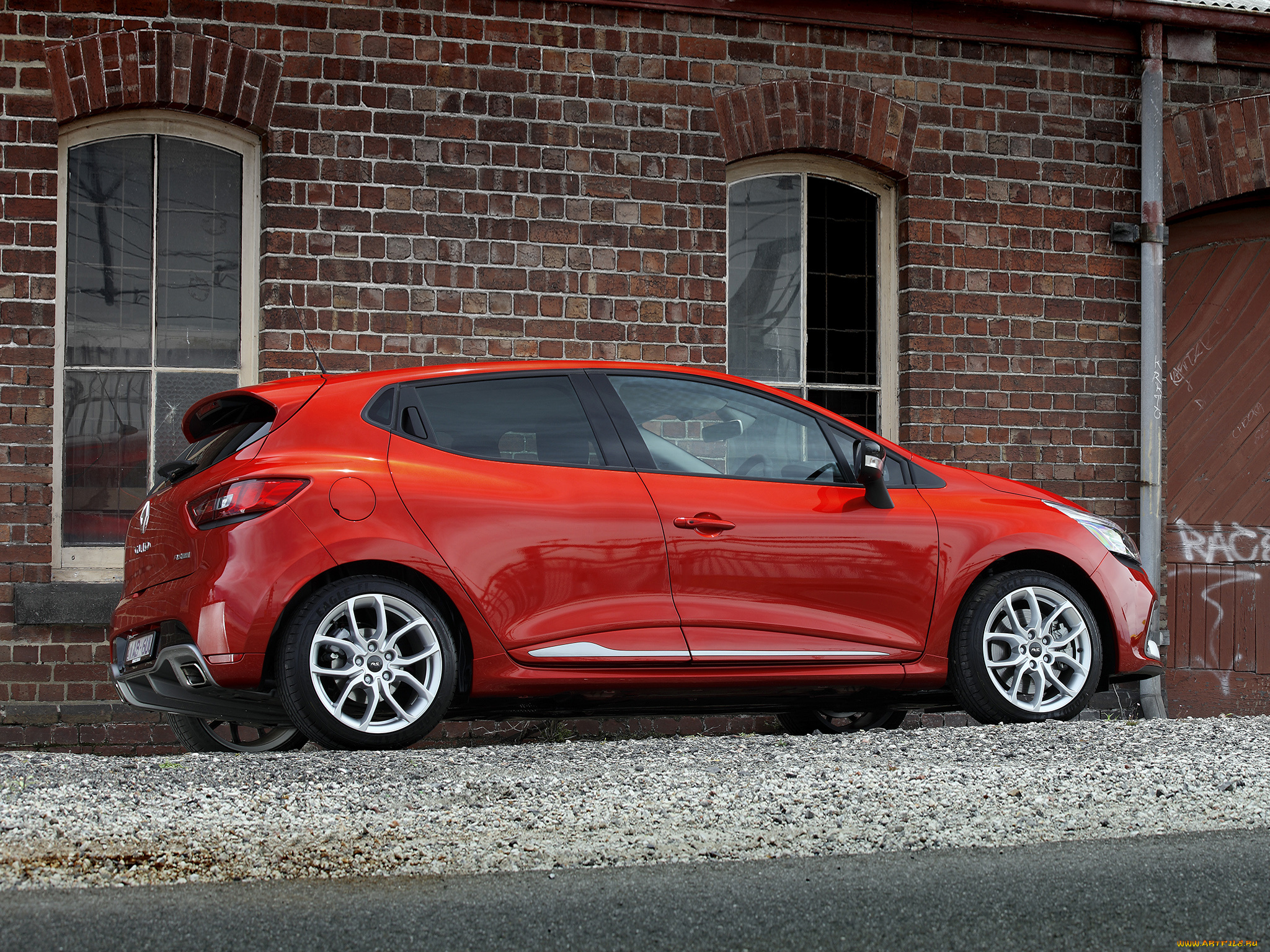 автомобили, renault, clio, r, s, 200, au-spec, красный