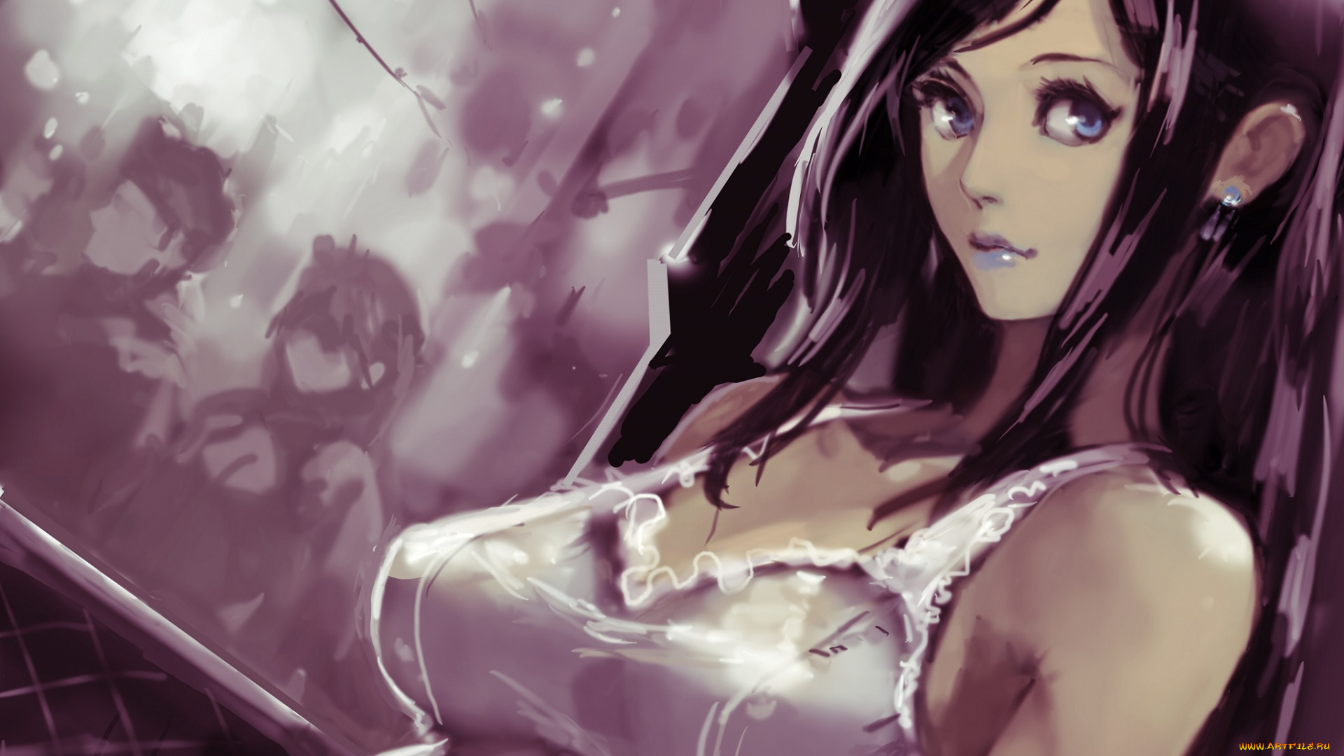 аниме, unknown, , другое, девушка, арт, okuto