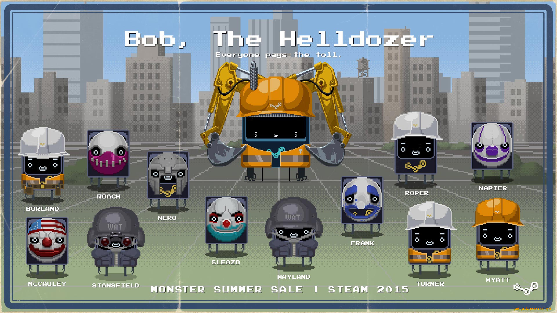 monster, summer, sale, видео, игры, ~~~другое~~~, монстры, steam, bob