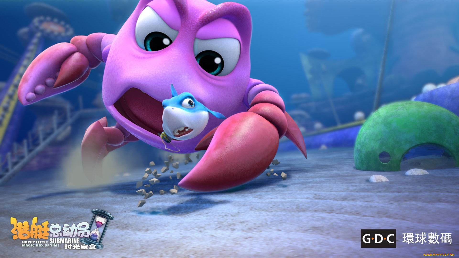 submarine, story, 5, мультфильмы, -unknown, , разное, море, рыба