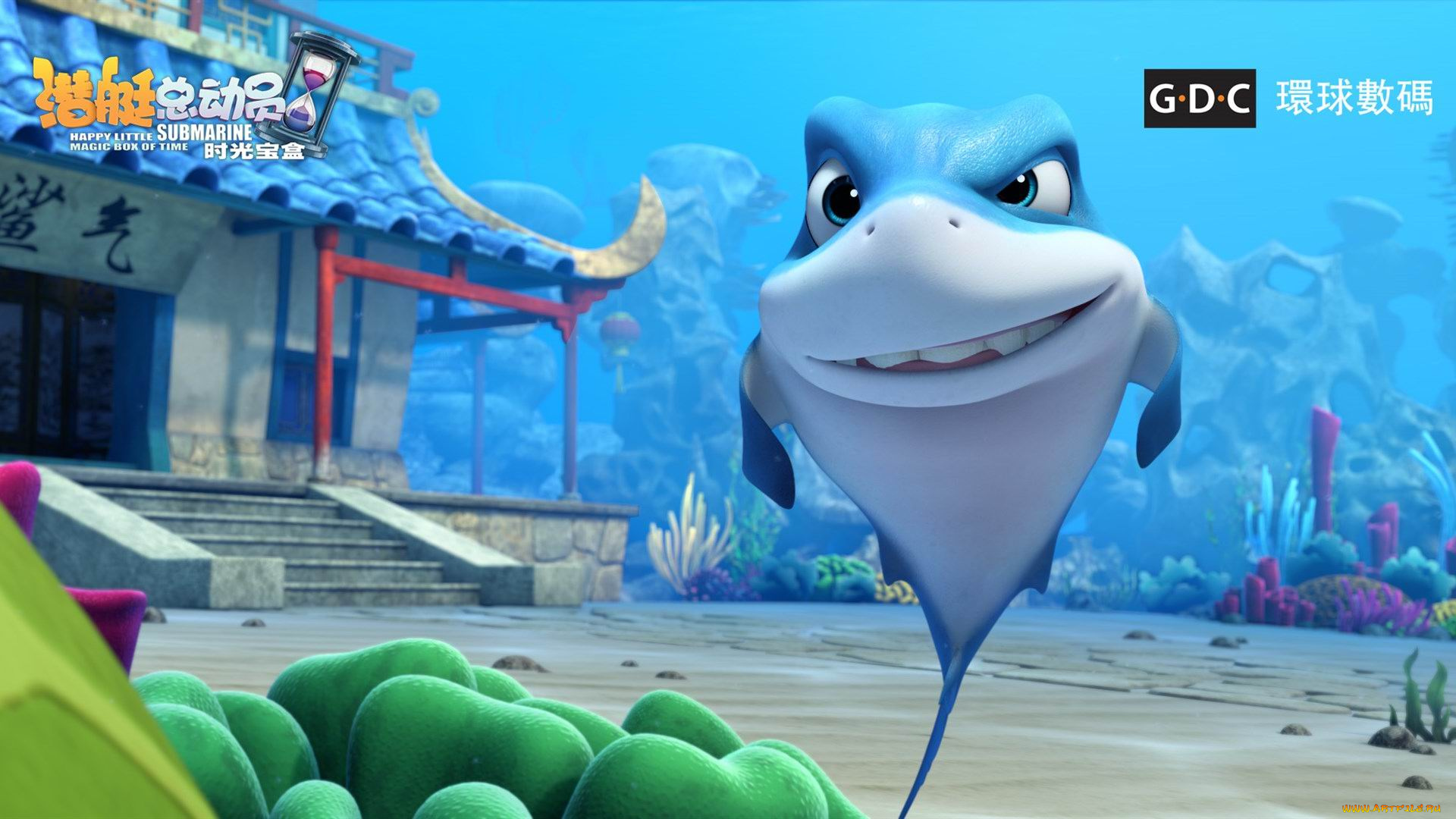 submarine, story, 5, мультфильмы, -unknown, , разное, дом, море, улыбка, дельфин