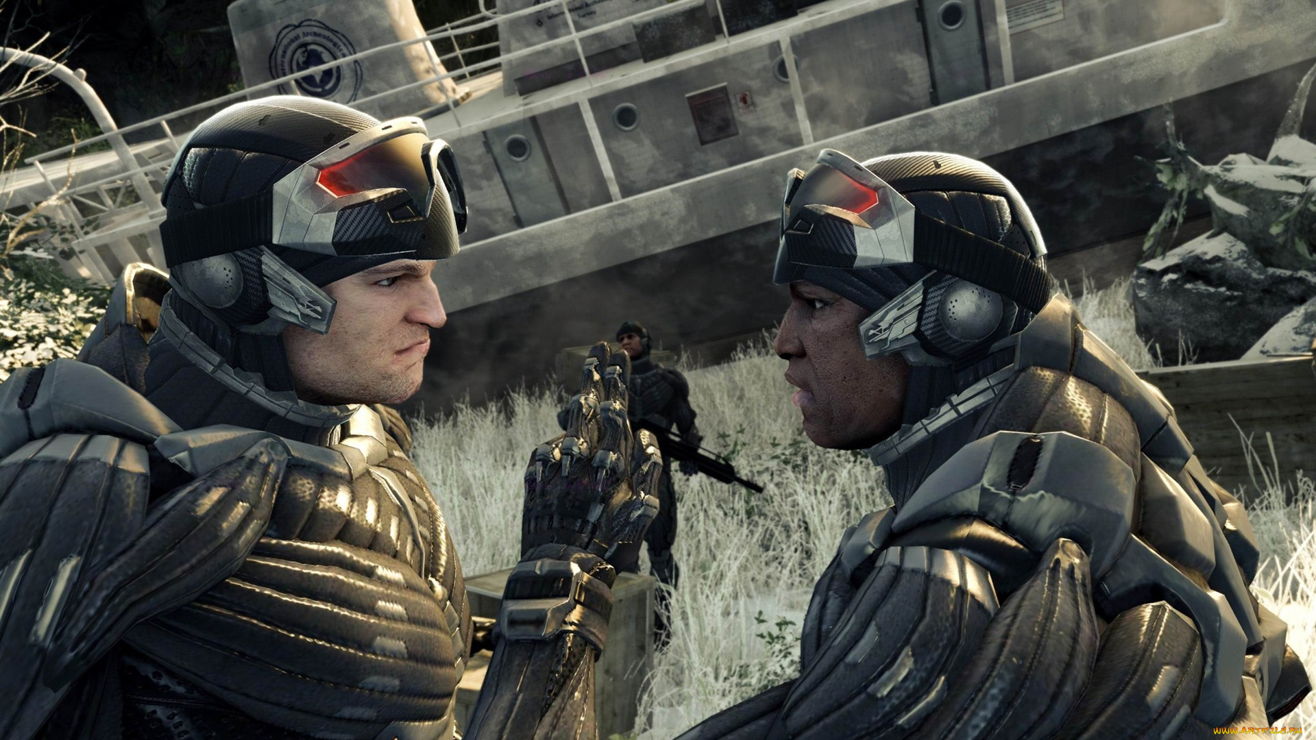 видео, игры, crysis, 3, персонажи