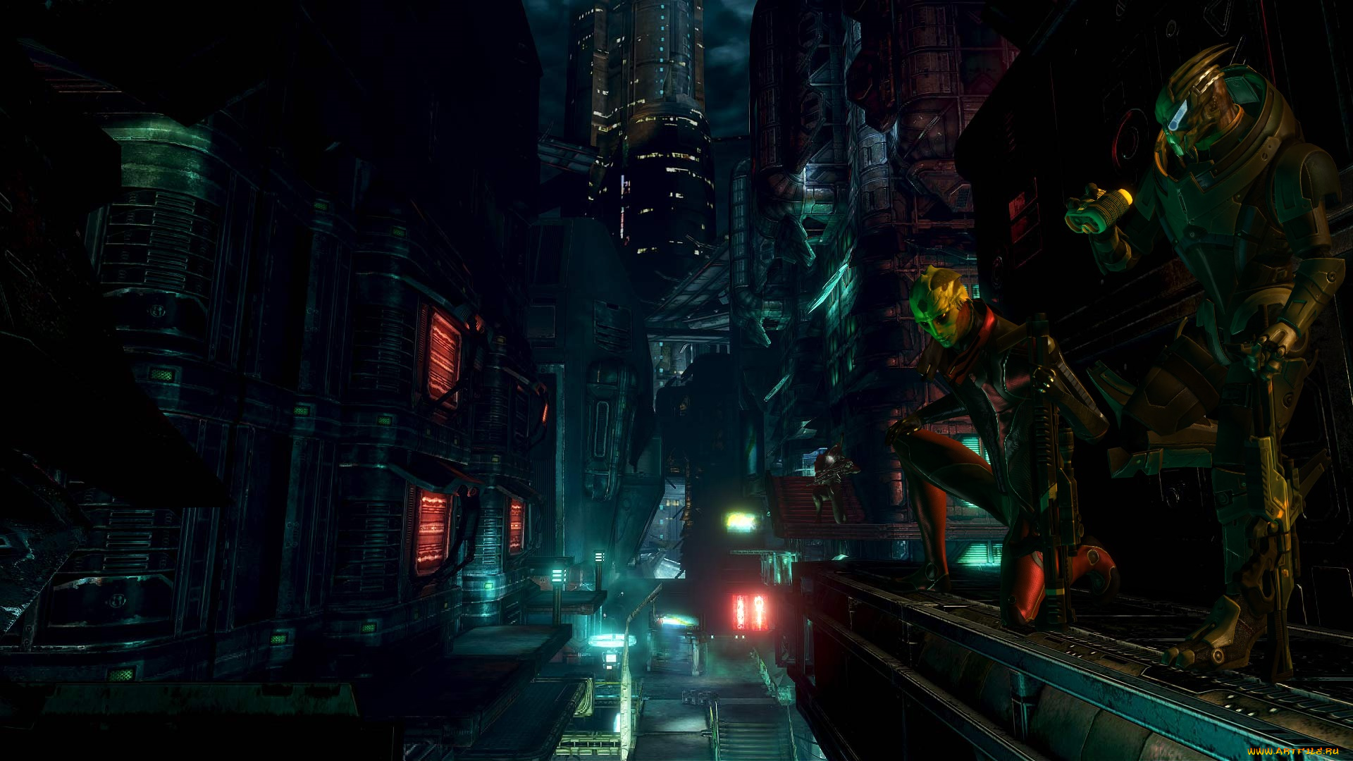 видео, игры, mass, effect, персонажи