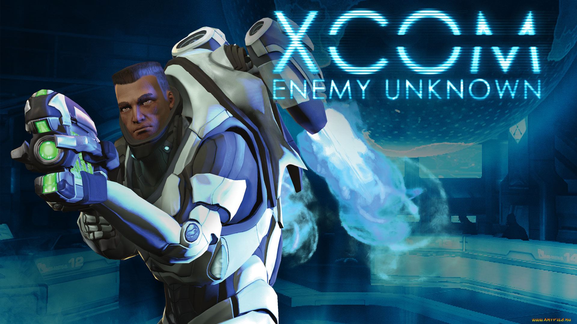 xcom, , enemy, unknown, видео, игры, enemy, unknown, support, class, надпись, ранец, оружие, солдат, игра, steam