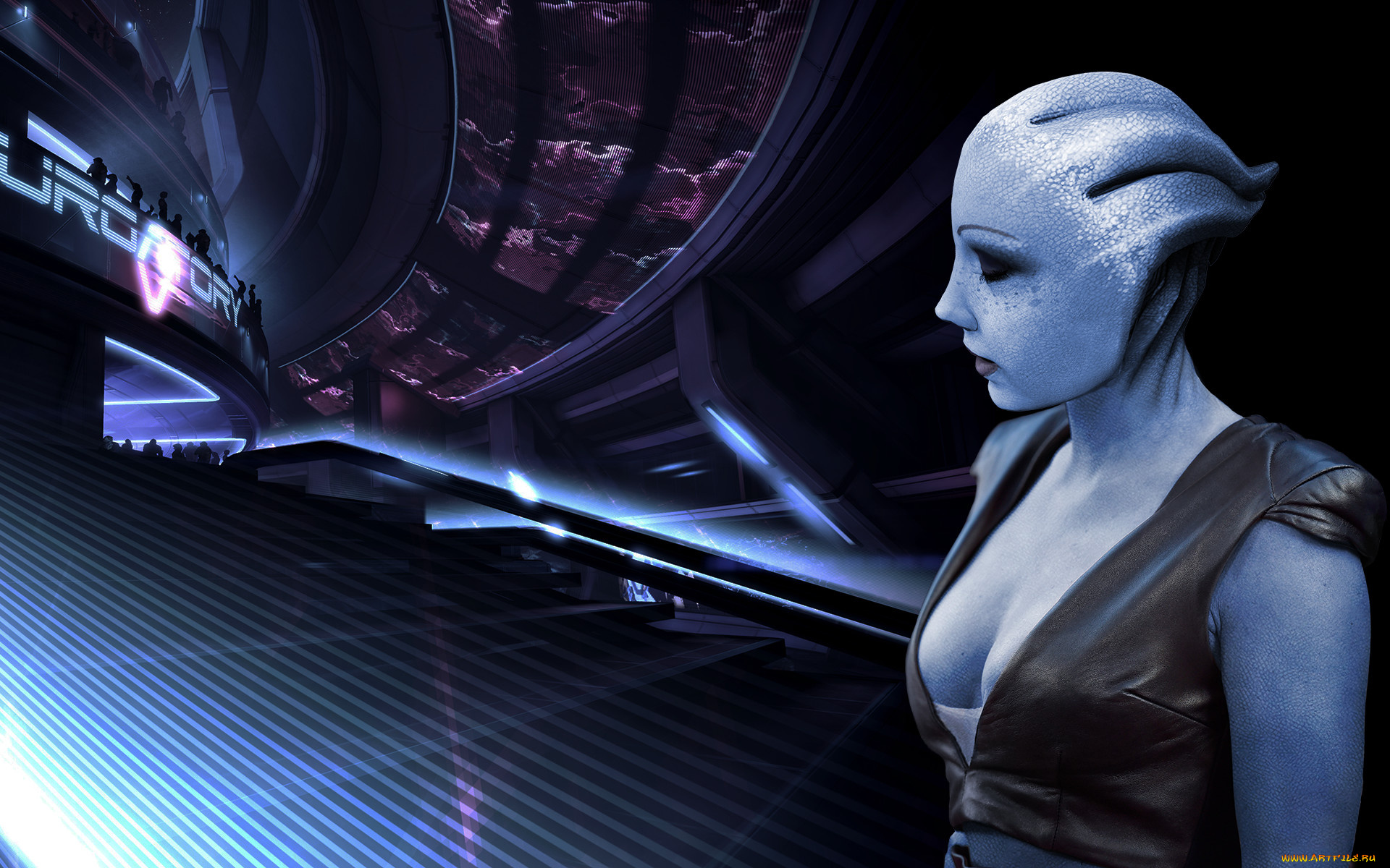 видео, игры, mass, effect, 3, фон, халк, взгляд