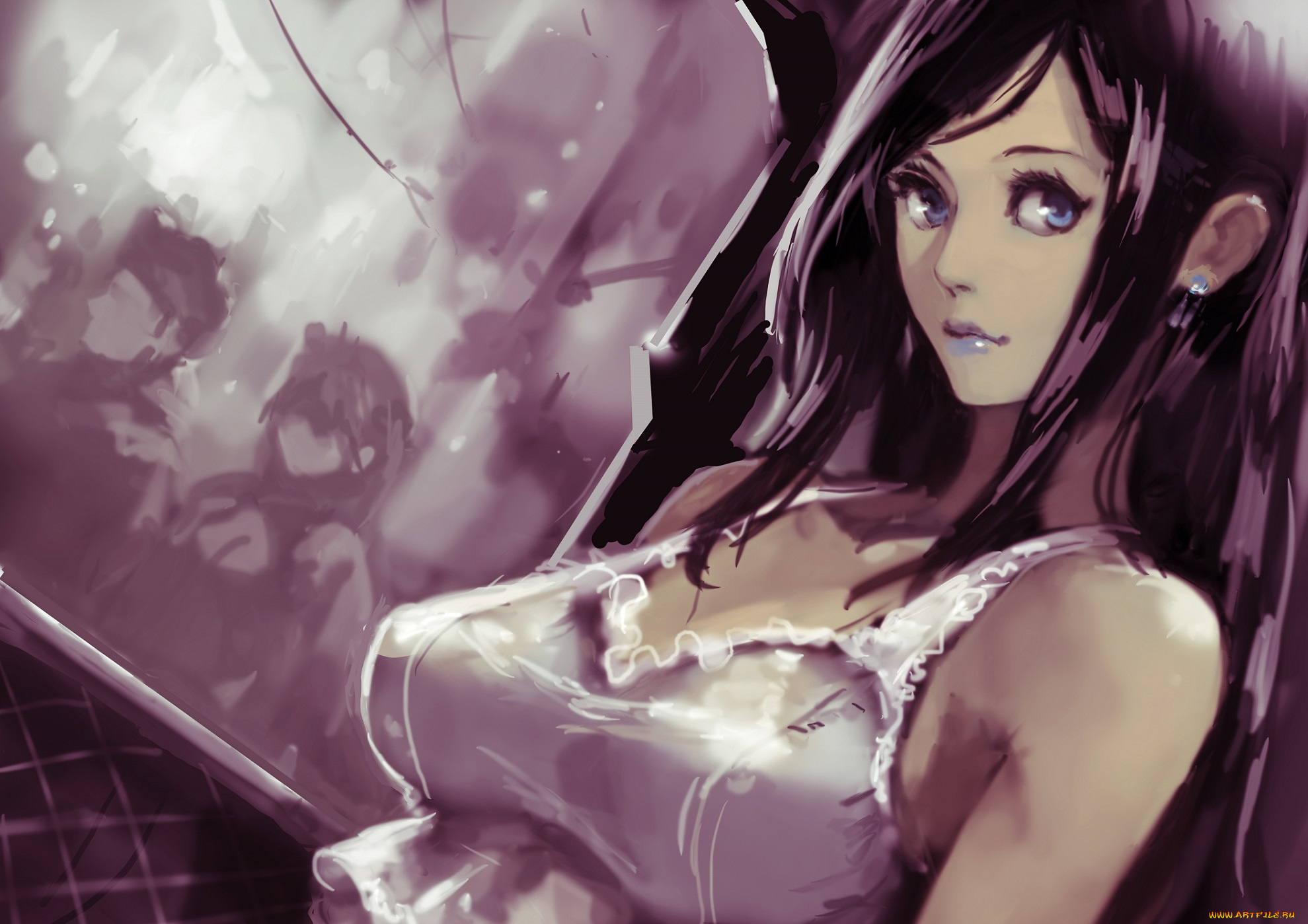 аниме, unknown, , другое, девушка, арт, okuto