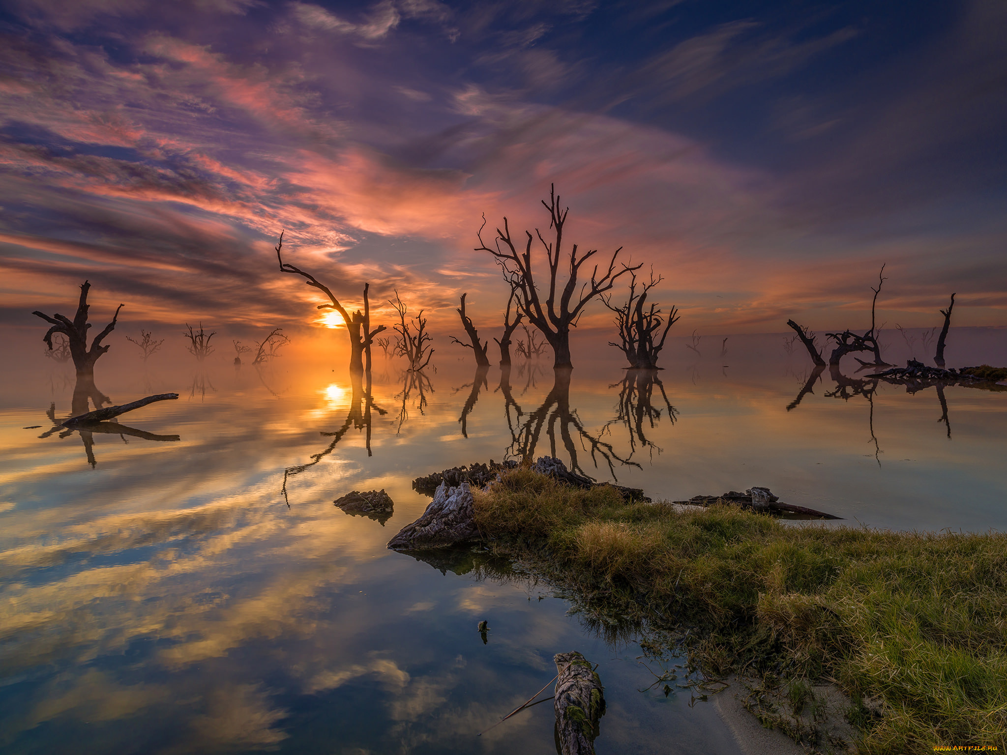 природа, восходы, закаты, сумерки