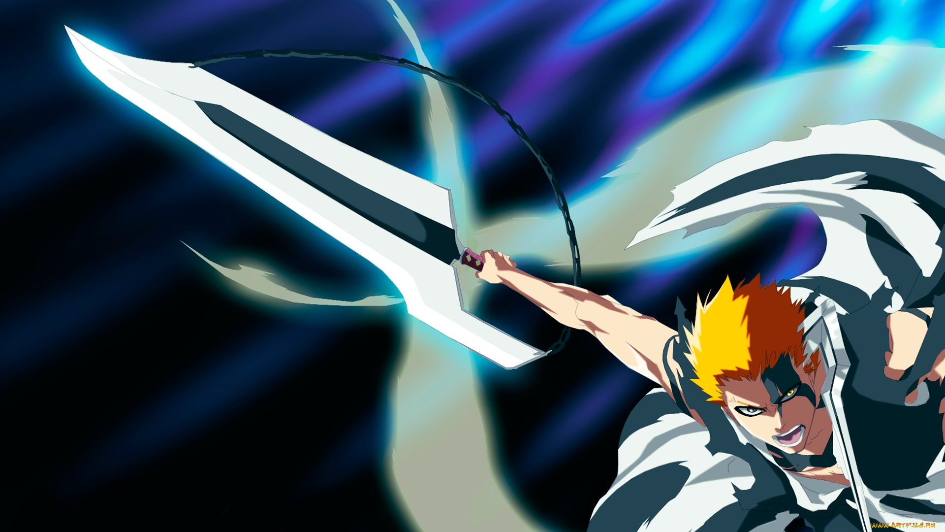 аниме, bleach, ичиго, куросаки