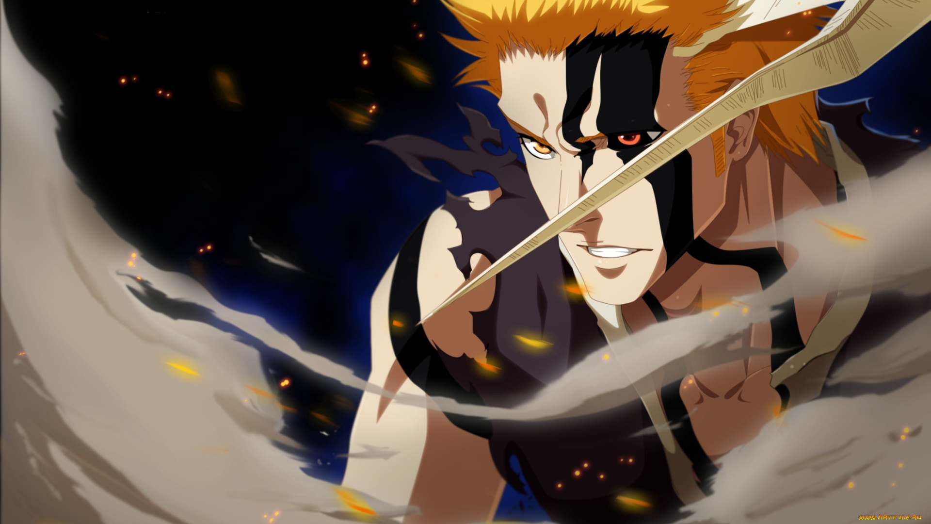 аниме, bleach, kurosaki, ichigo