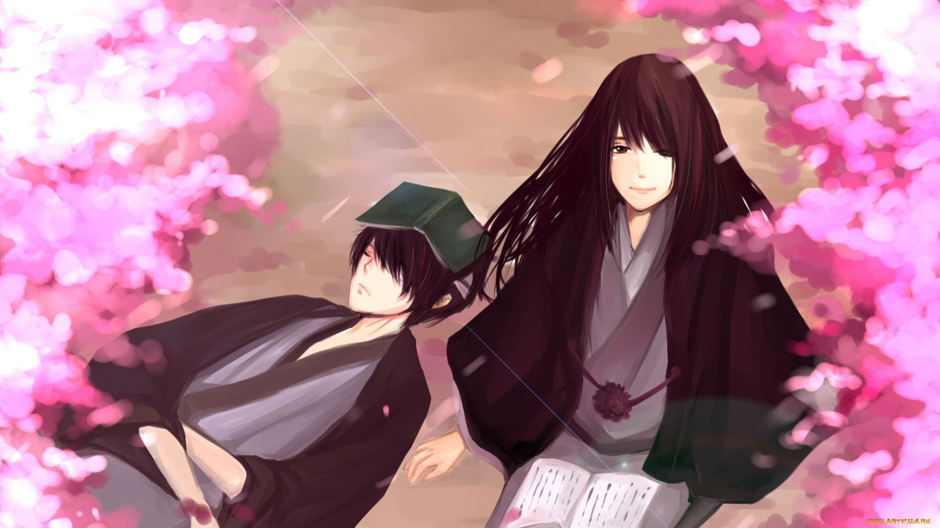 аниме, gintama, парни