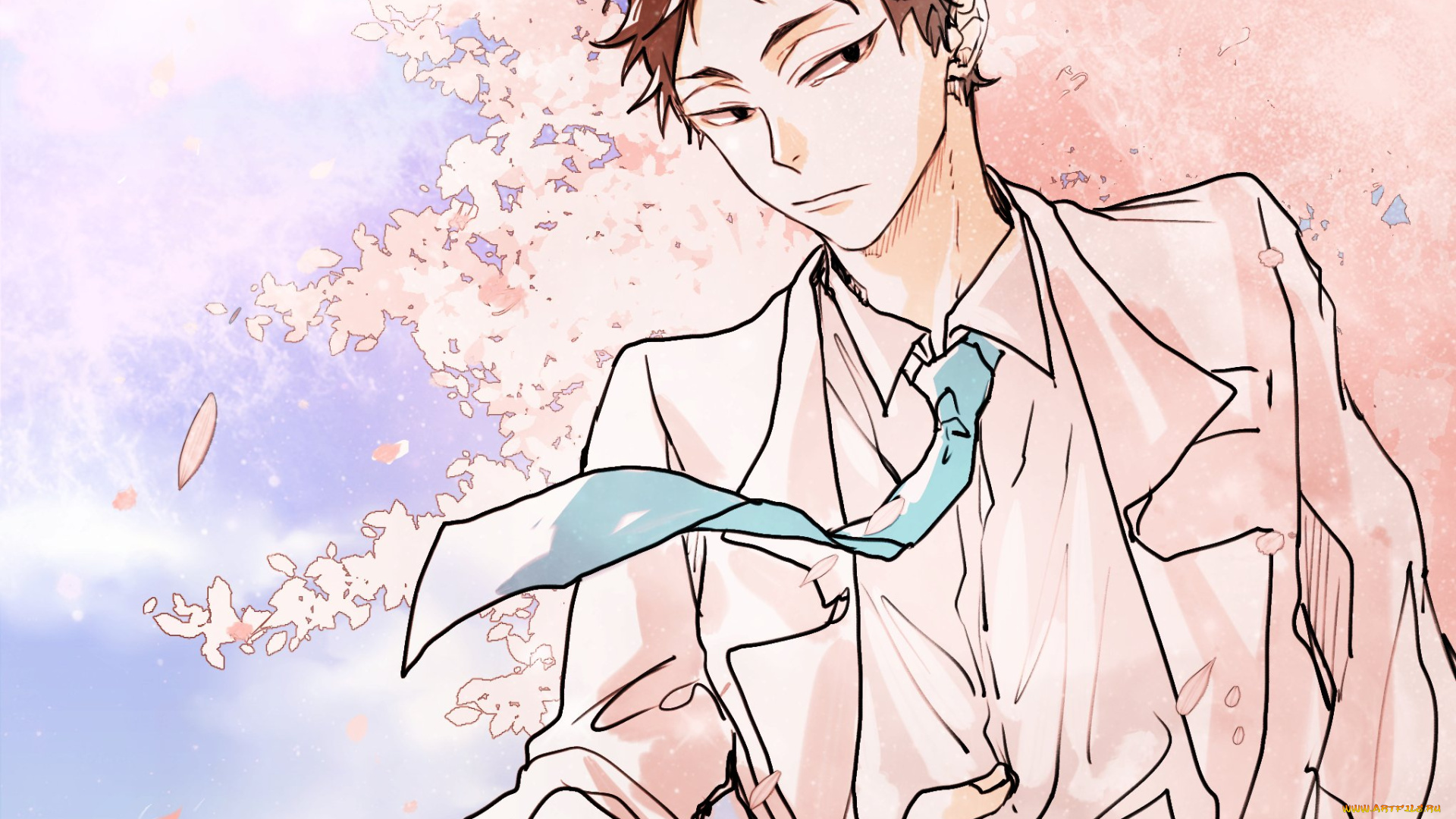 аниме, haikyuu, ойкава, тоору