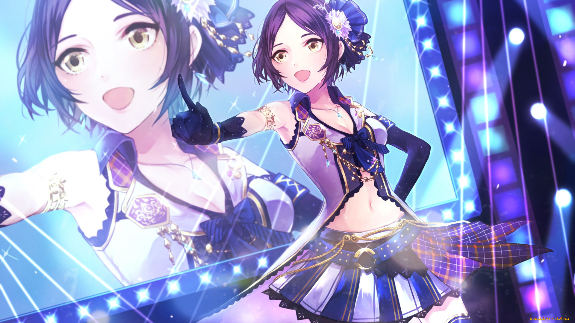 аниме, idolm@ster, девушка