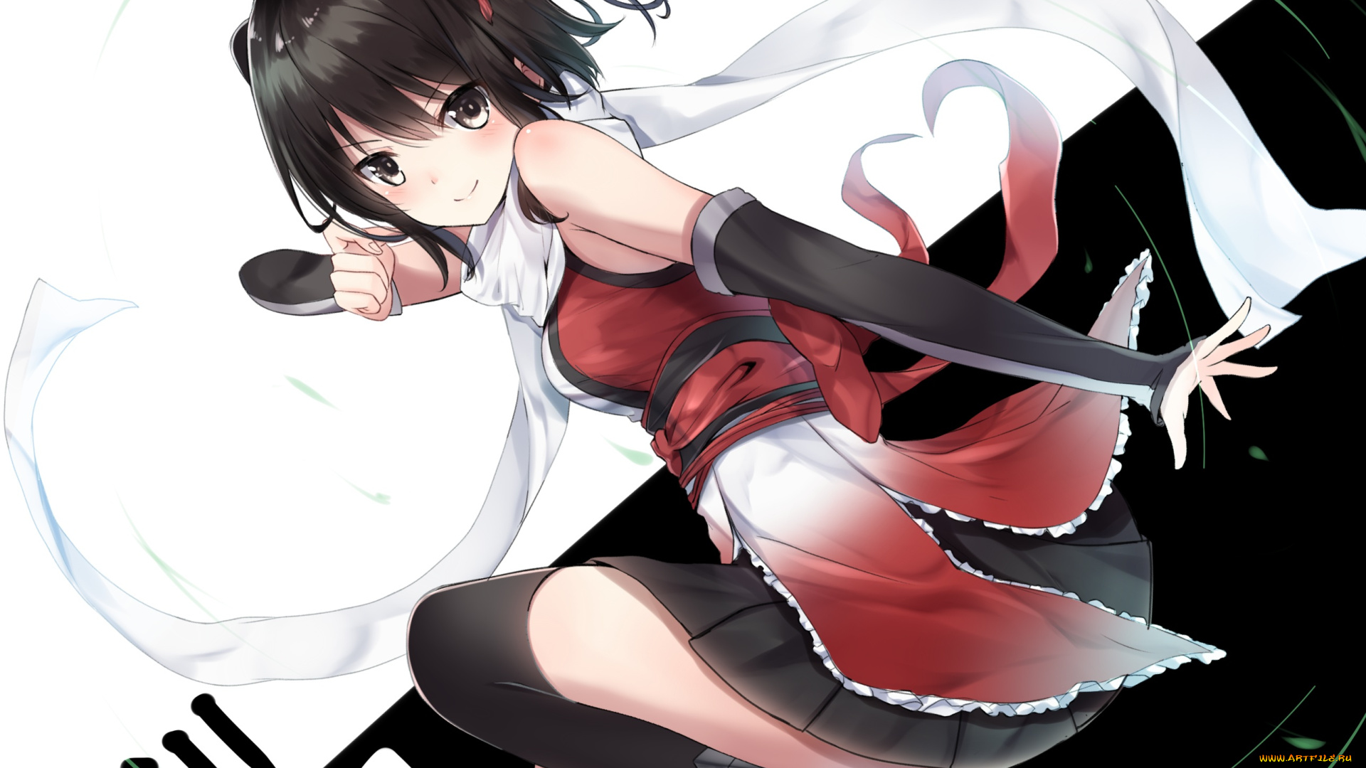 аниме, kantai, collection, девушка