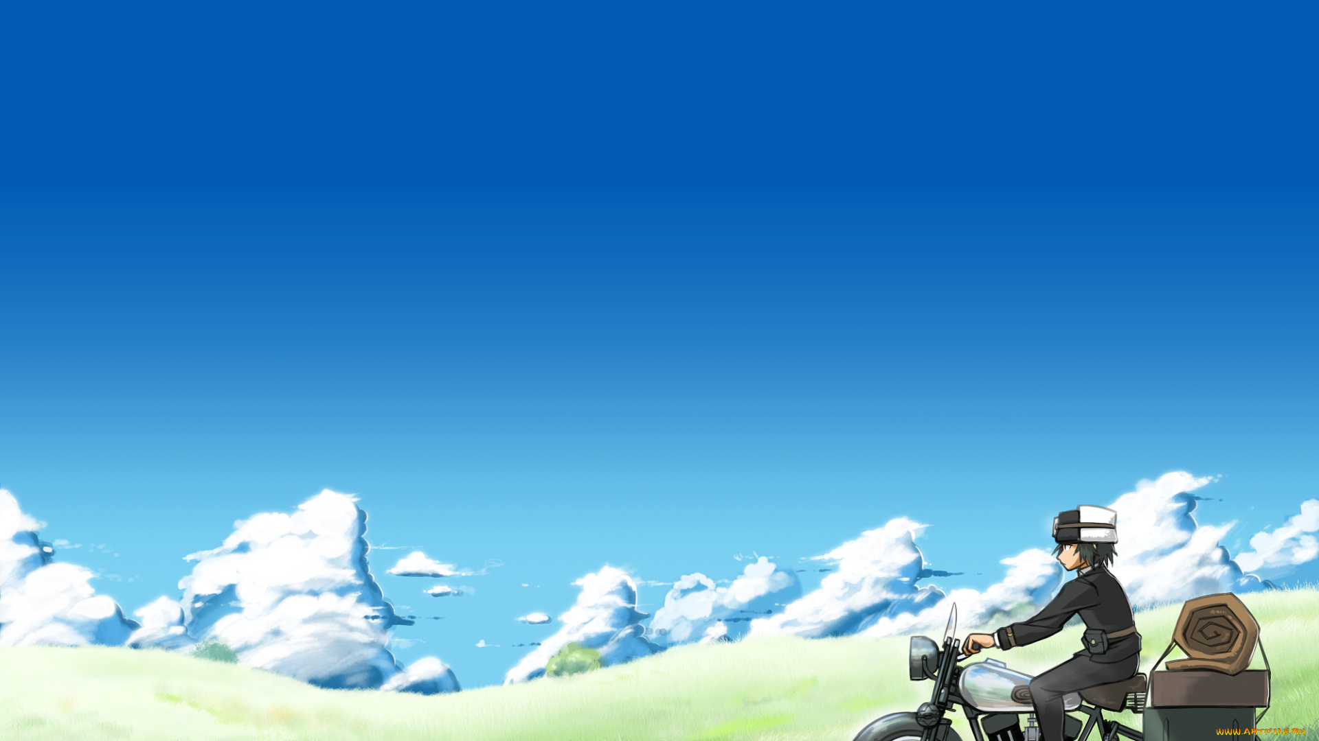 аниме, kino, no, tabi, kino, no, tabi