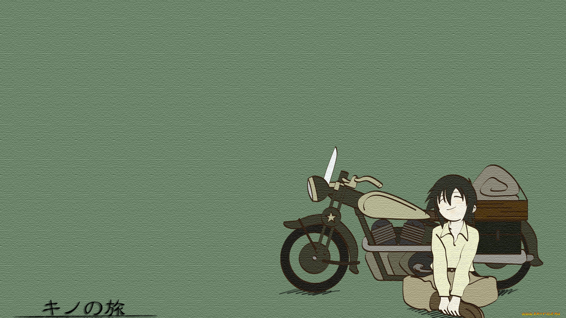 аниме, kino, no, tabi, kino, no, tabi