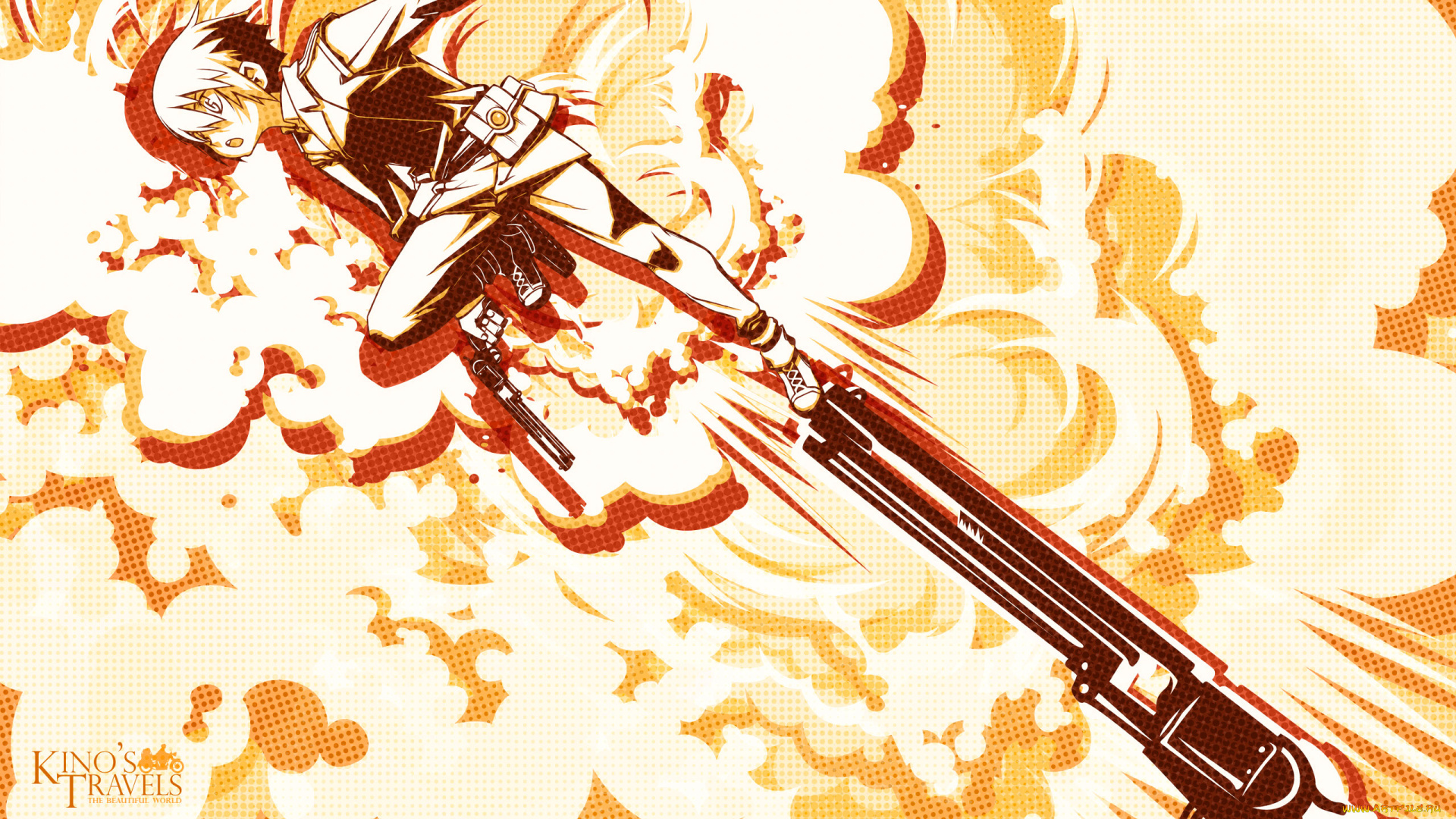 аниме, kino, no, tabi, kino, no, tabi