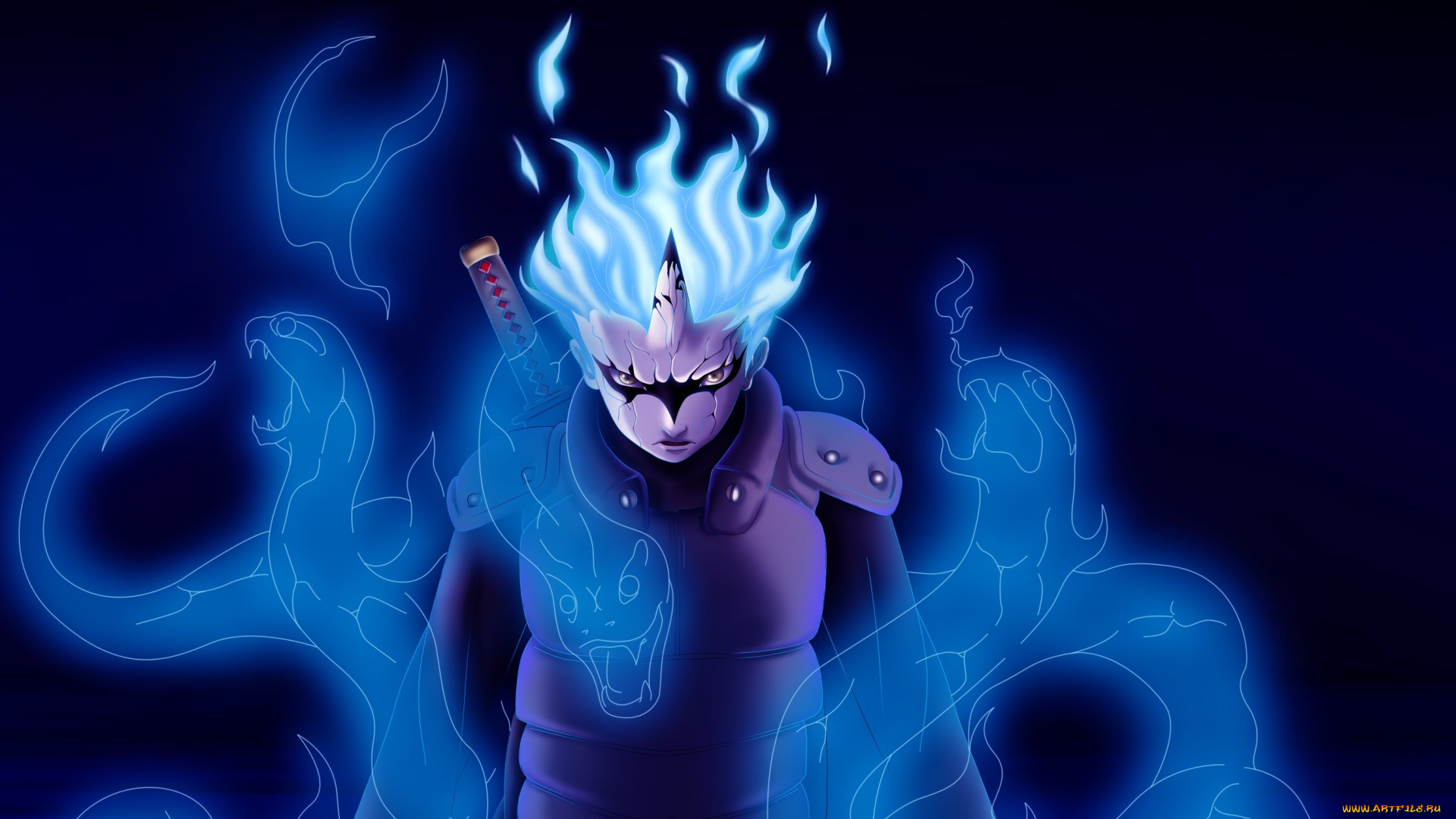 аниме, naruto, mitsuki