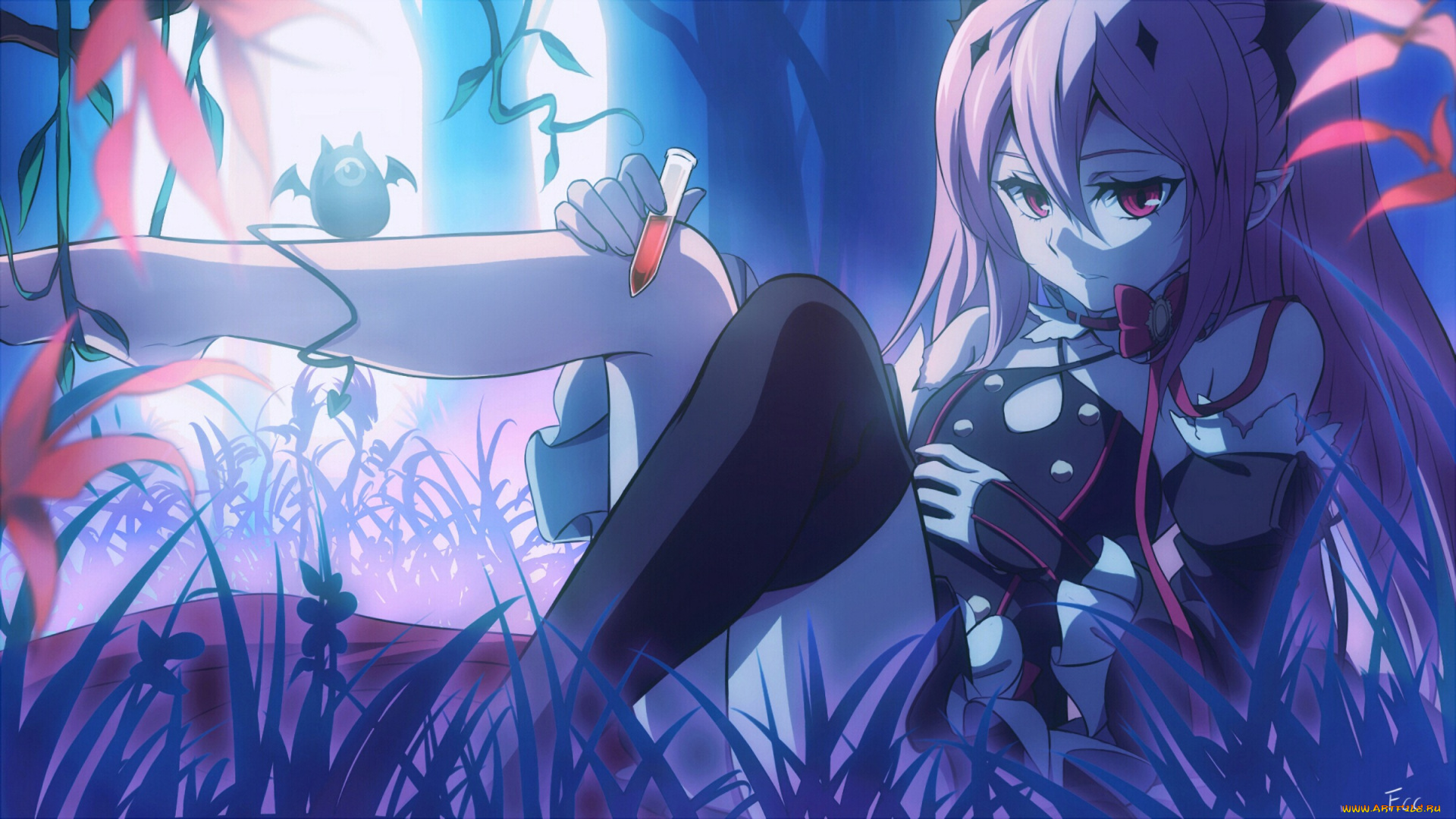 аниме, owari, no, seraph, krul, tepes