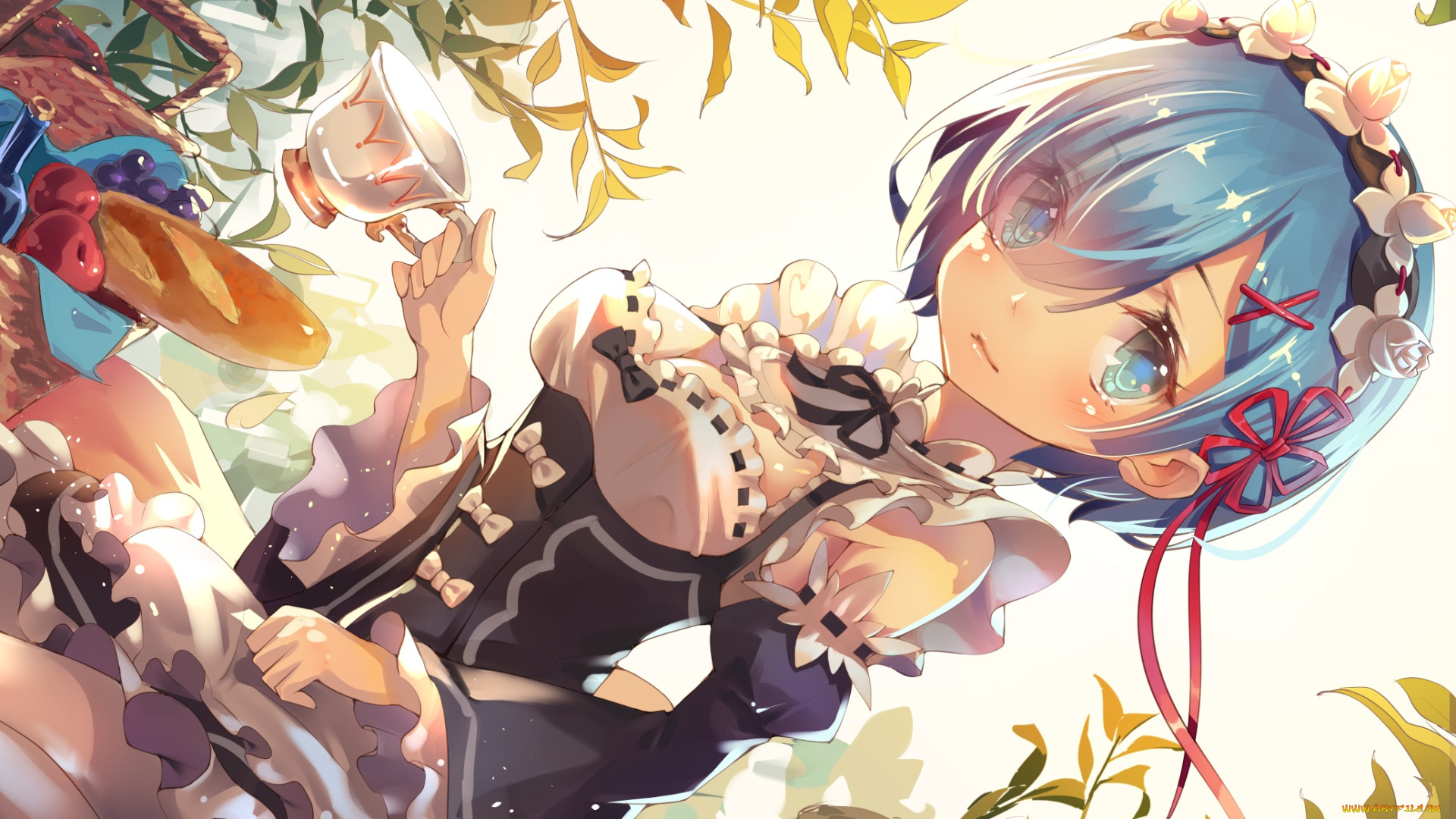 аниме, re, , zero, kara, hajimeru, isekai, seikatsu, девочка