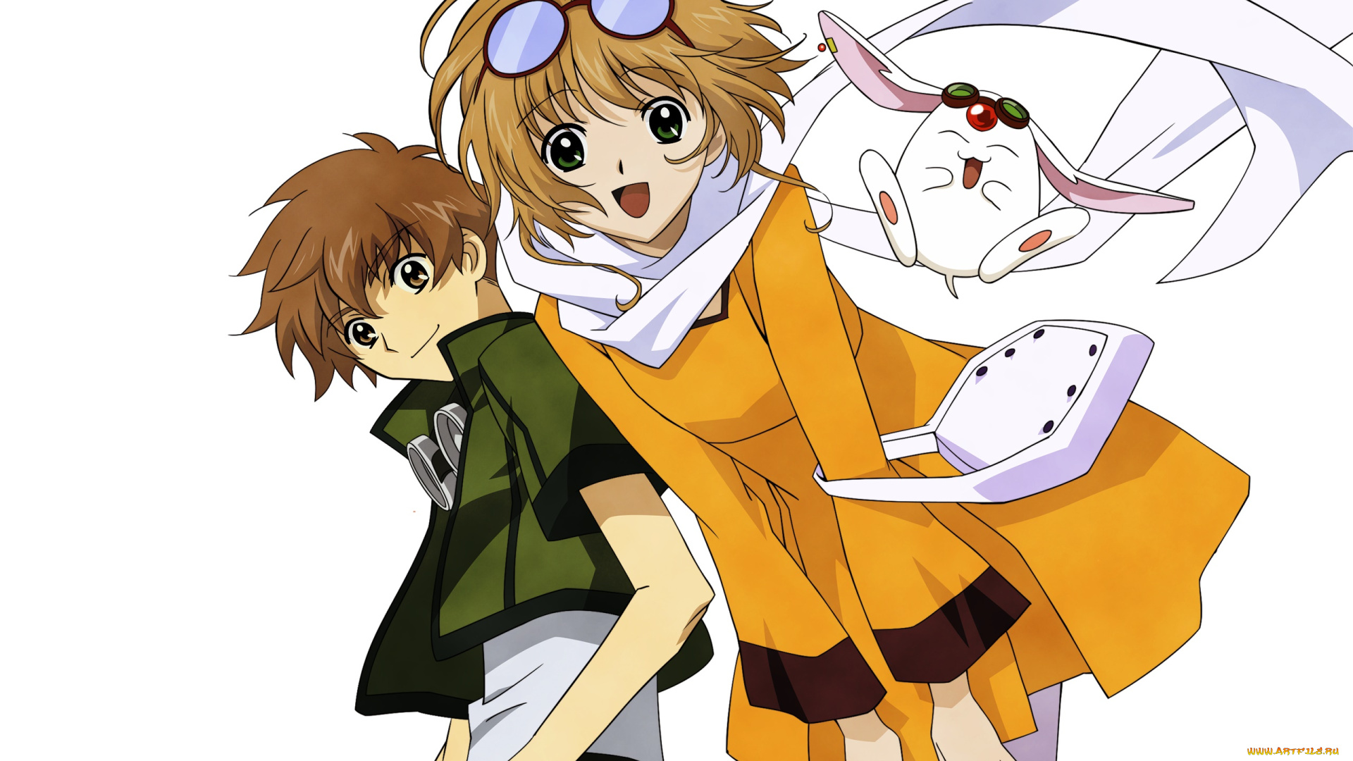 tsubasa, , reservoir, chronicle, аниме, tsubasa, reservoir, chronicles, девушки, взгляд, фон