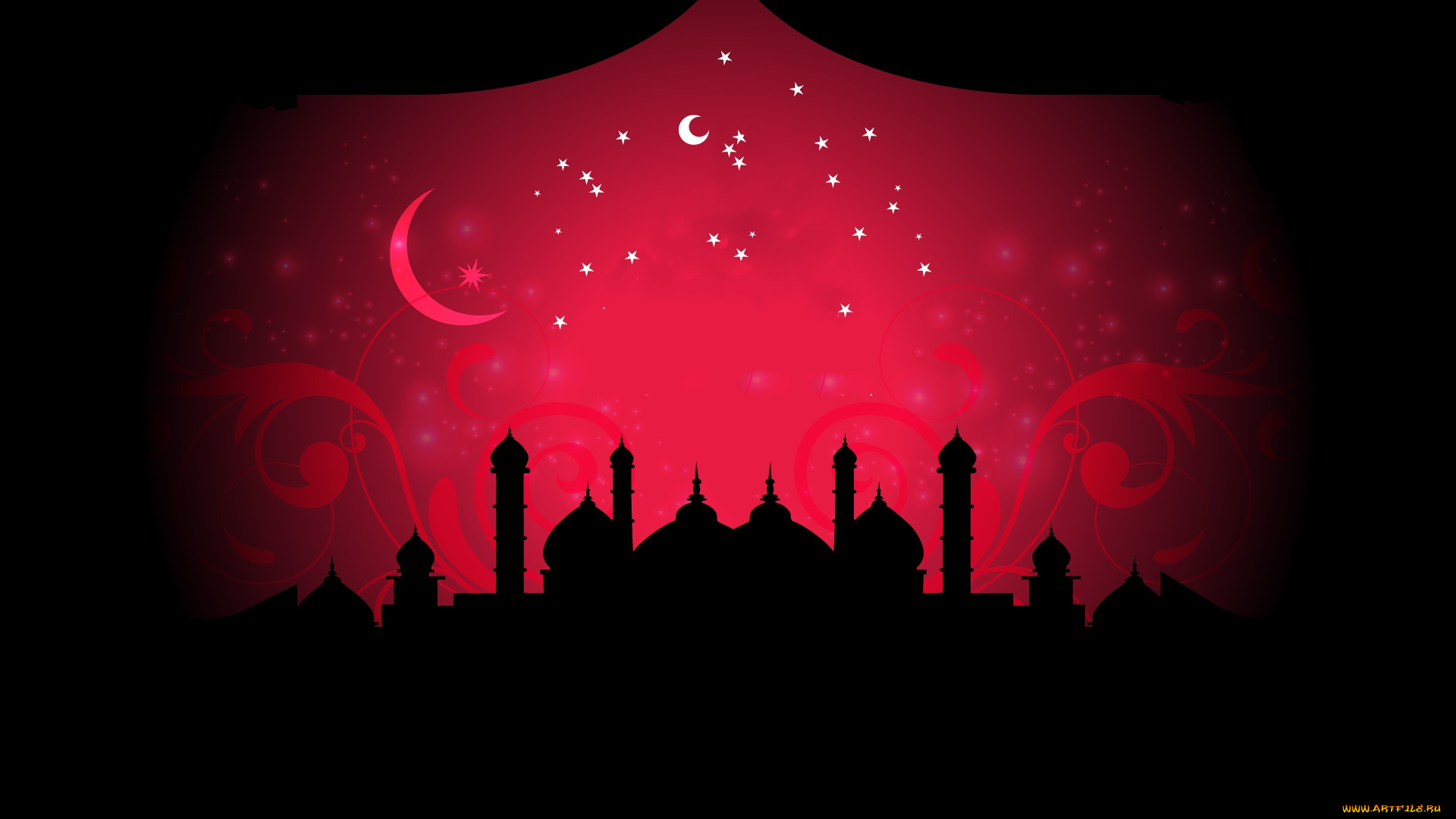 векторная, графика, город, , city, мечеть