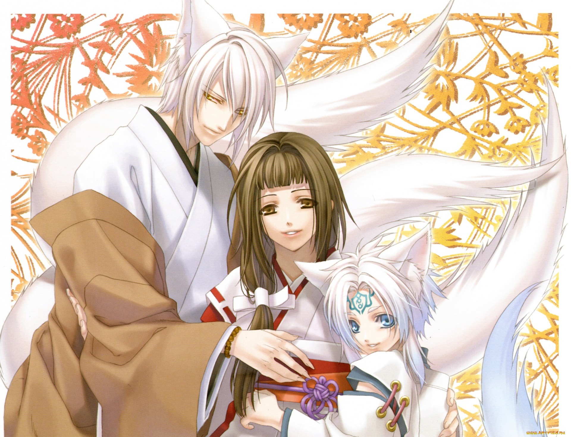 аниме, hiiro, no, kakera, мальчик, парень, девушка