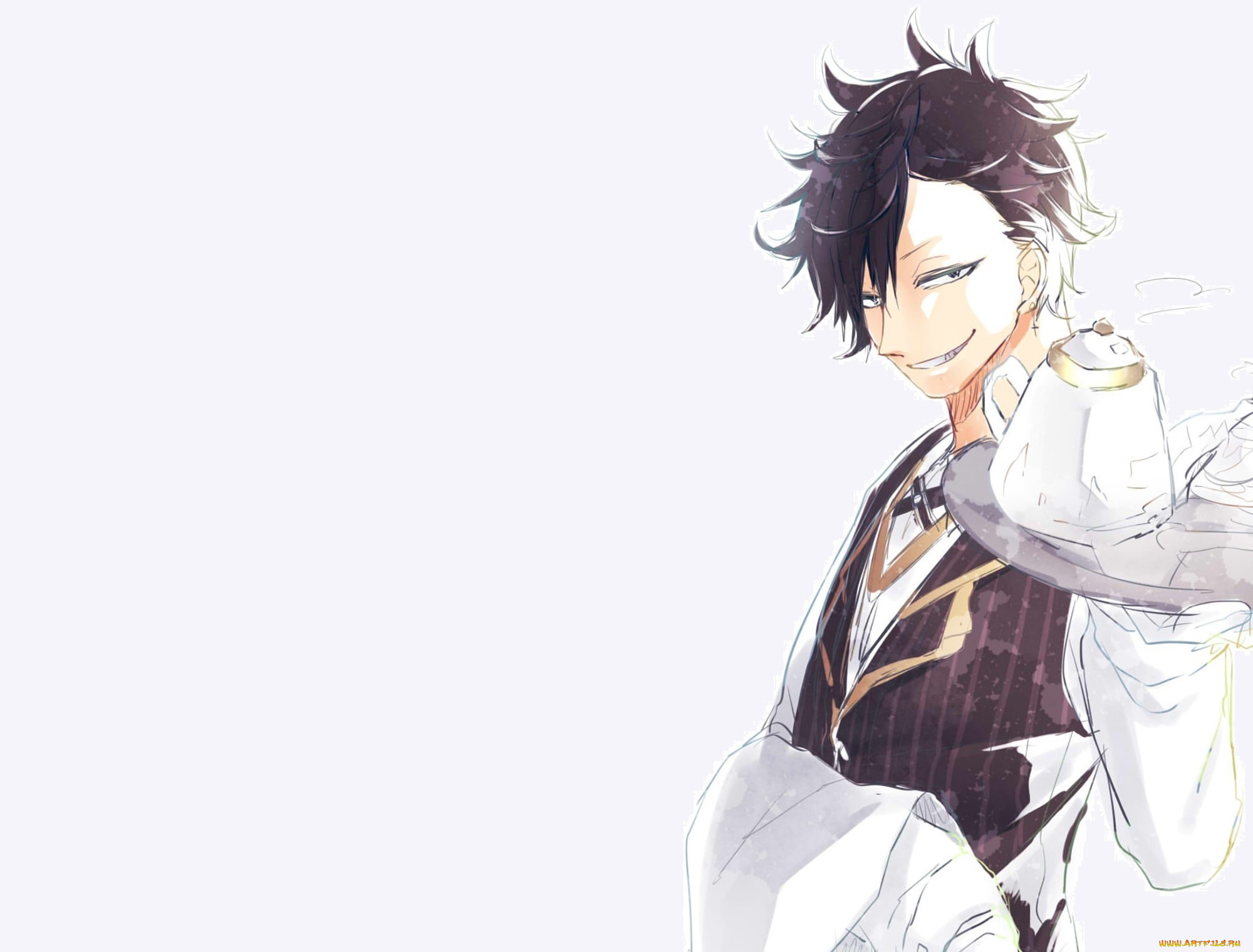 аниме, haikyuu, куроо, тецуро