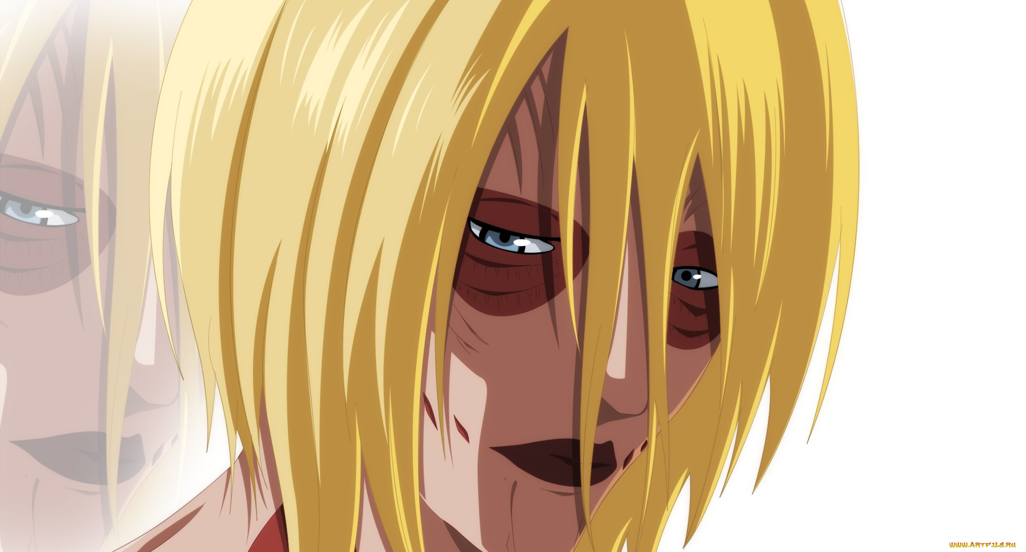 аниме, shingeki, no, kyojin, титан