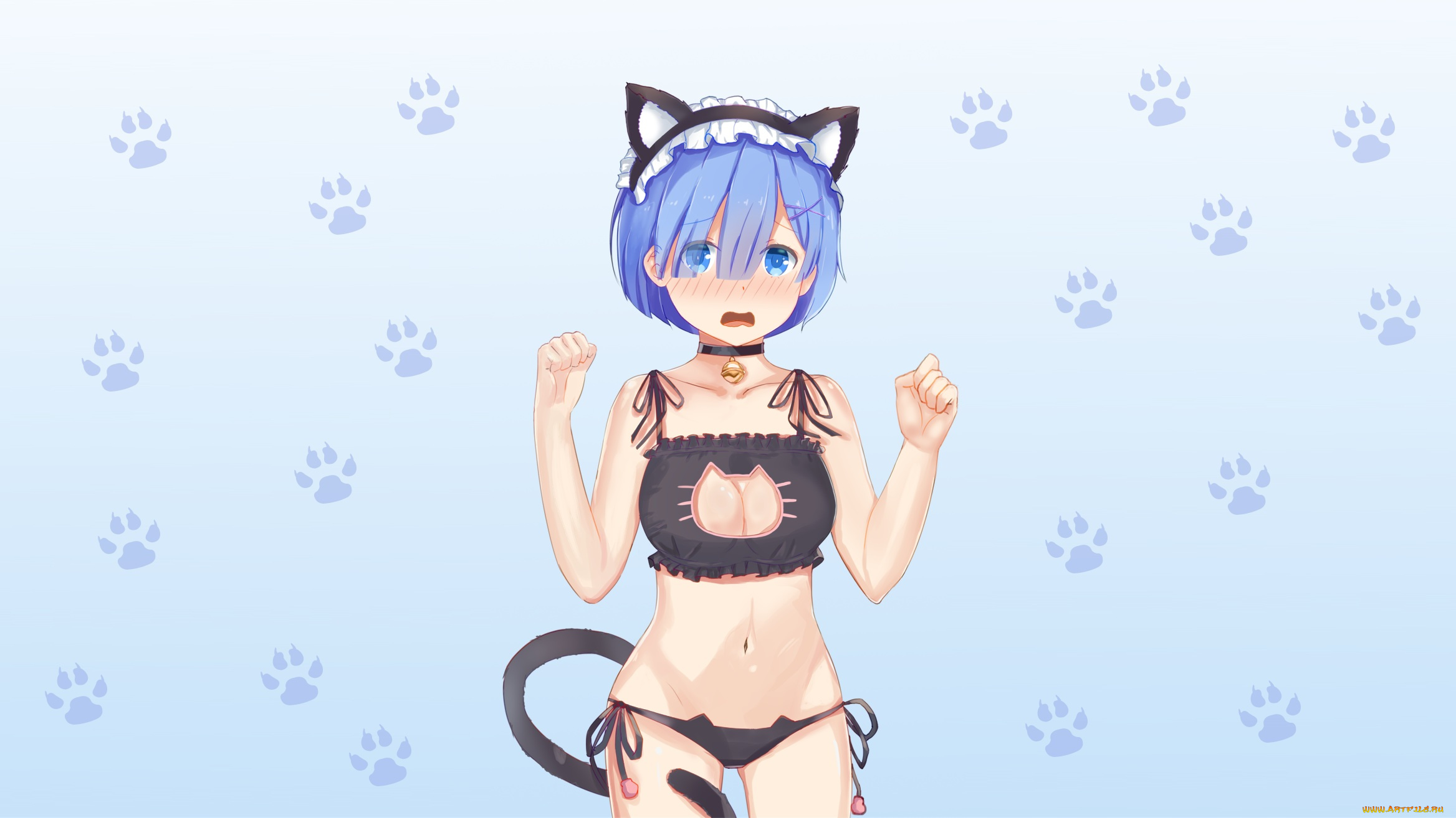 аниме, re, , zero, kara, hajimeru, isekai, seikatsu, рем