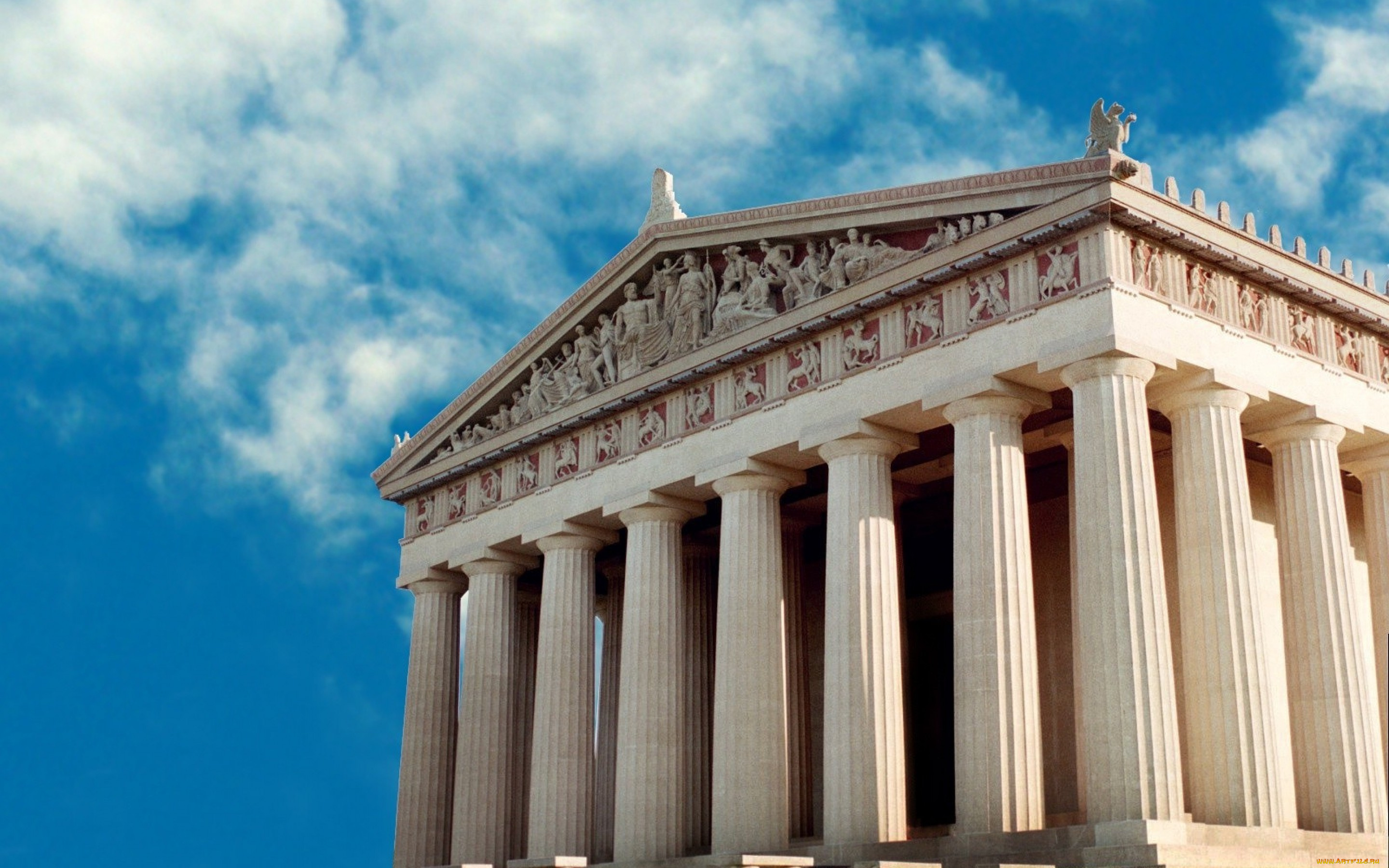 города, афины, , греция, афины, здание, колонны, статуи, скульптуры, парфенон