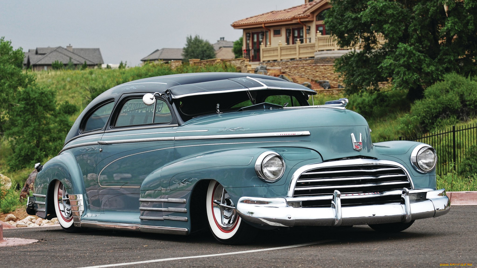 1946-chevrolet-fleetline, автомобили, custom, classic, car, chevrolet