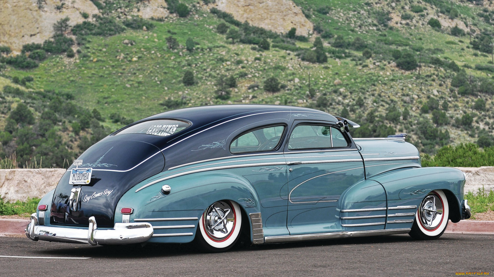 1946-chevrolet-fleetline, автомобили, custom, classic, car, chevrolet