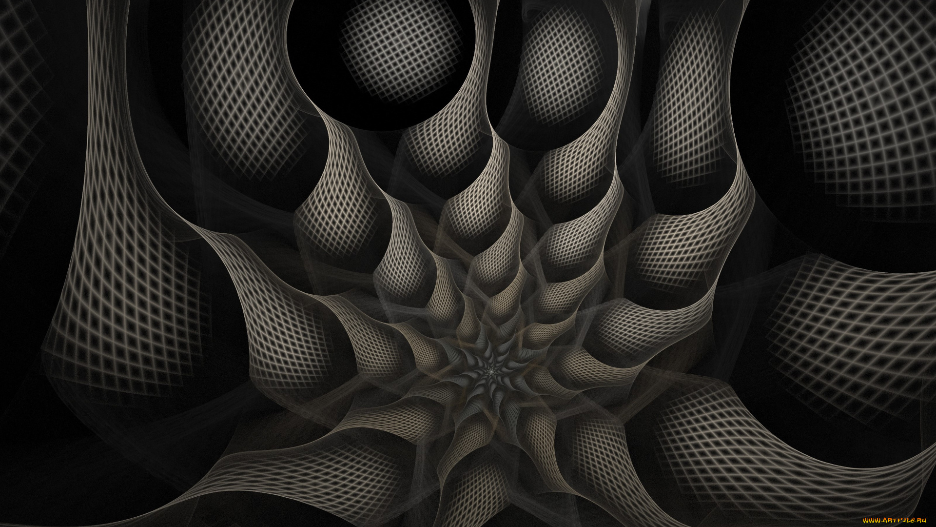 3д, графика, фракталы, , fractal, цвета, фон, узор