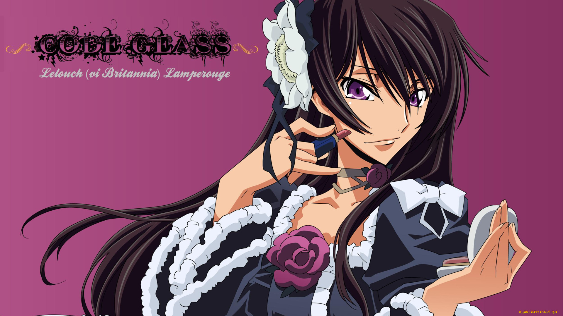 аниме, code, geass, персонаж