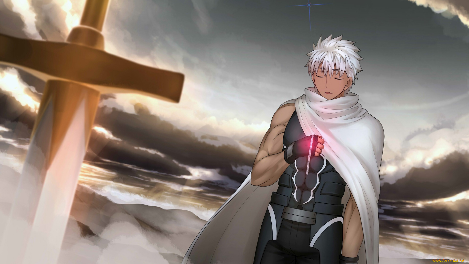 аниме, fate, stay, night, персонаж