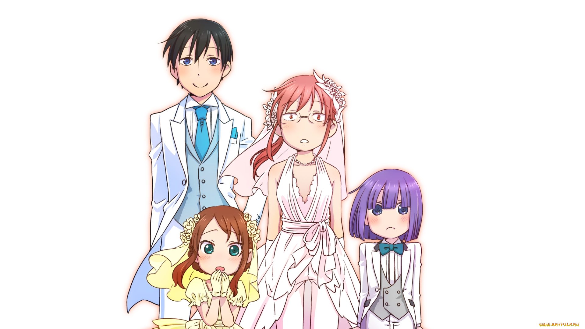 аниме, kobayashi-san, chi, no, maid, dragon, kobayashi-san, chi, no, maid, dragon