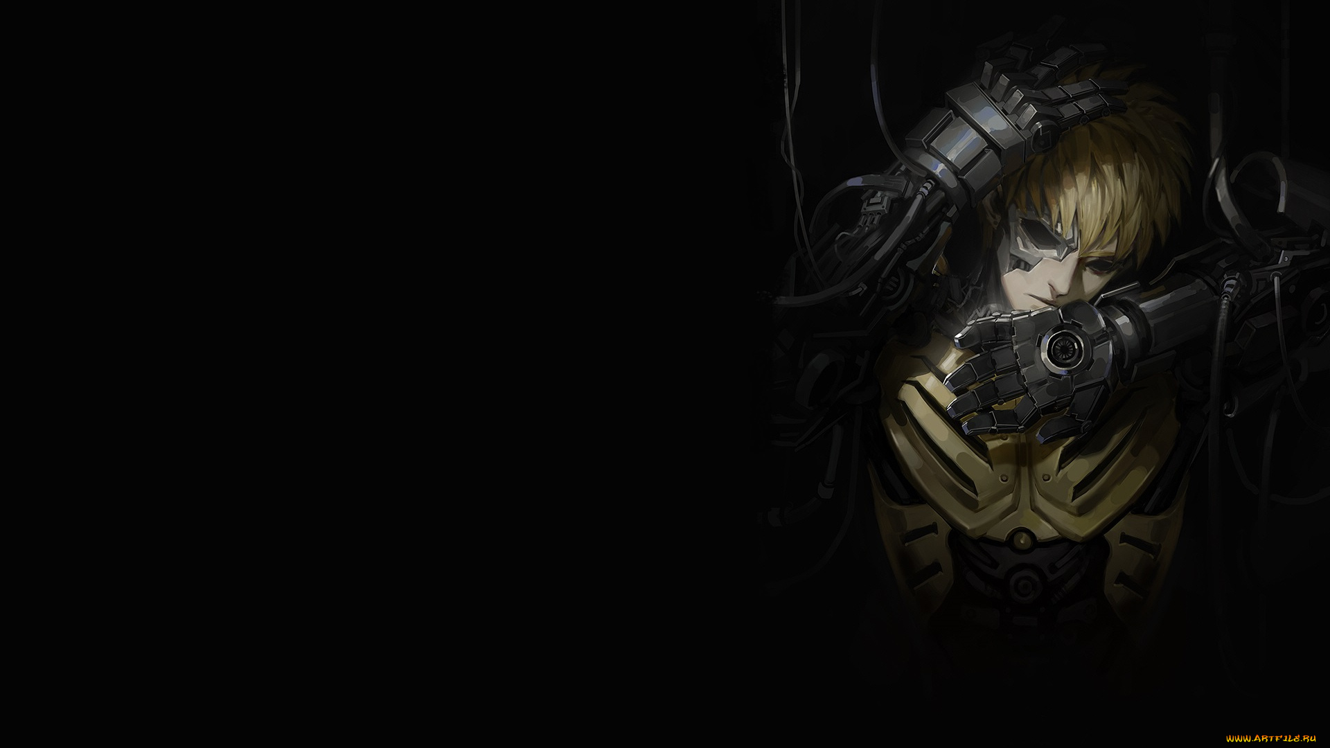 аниме, one, punch, man, генос