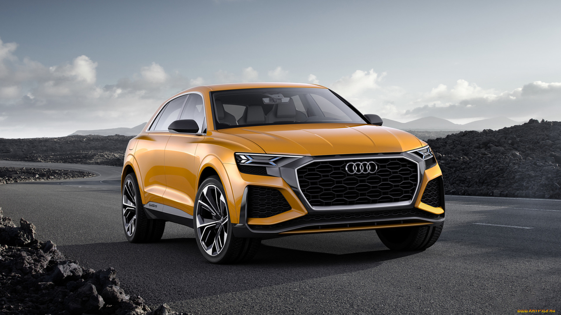 audi, q8, sport, concept, 2018, автомобили, audi, 2018, concept, q8, sport