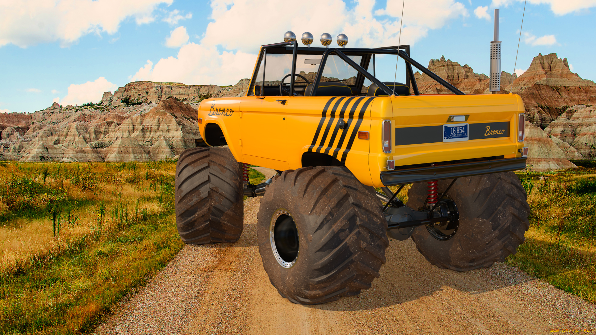 автомобили, 3д, автомобиль, фон