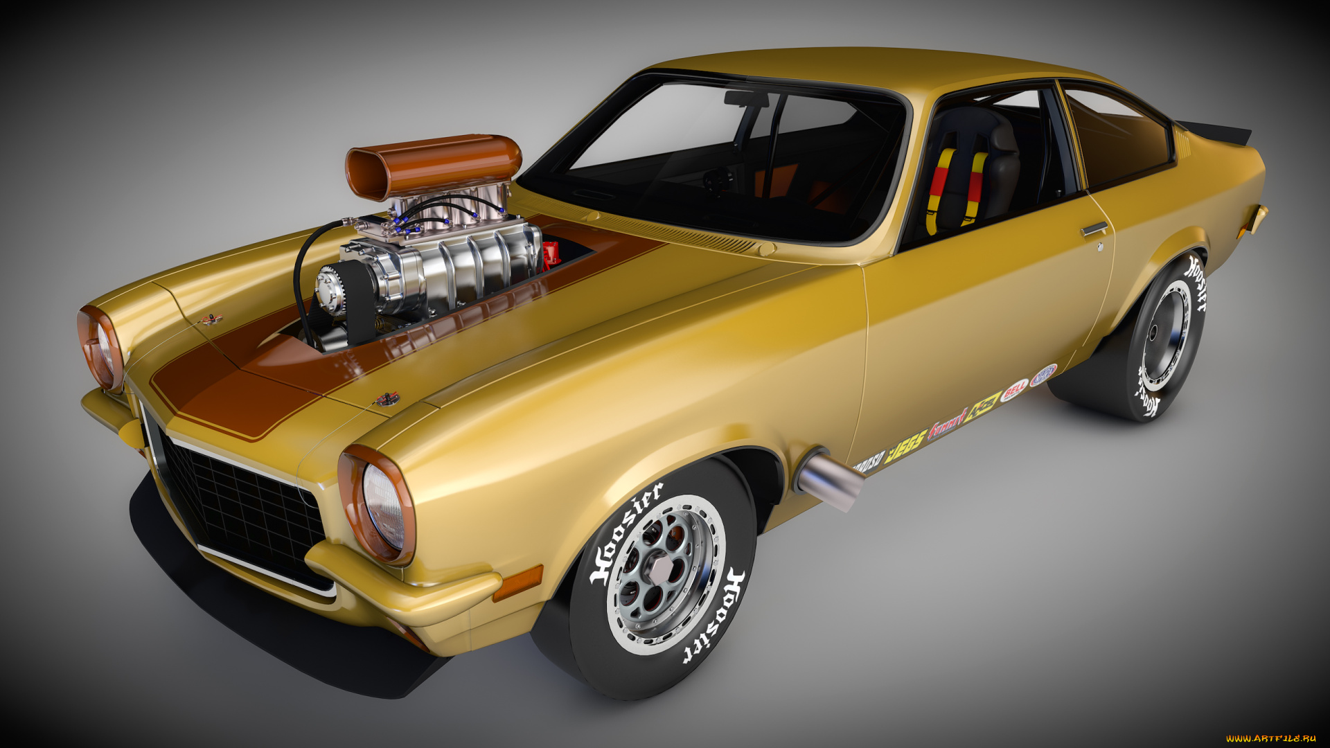 автомобили, 3д, автомобиль, фон