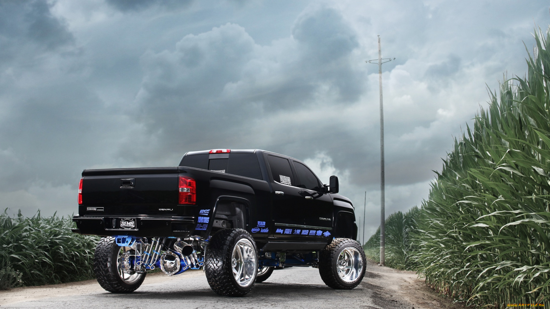 автомобили, custom, pick-up, gmc