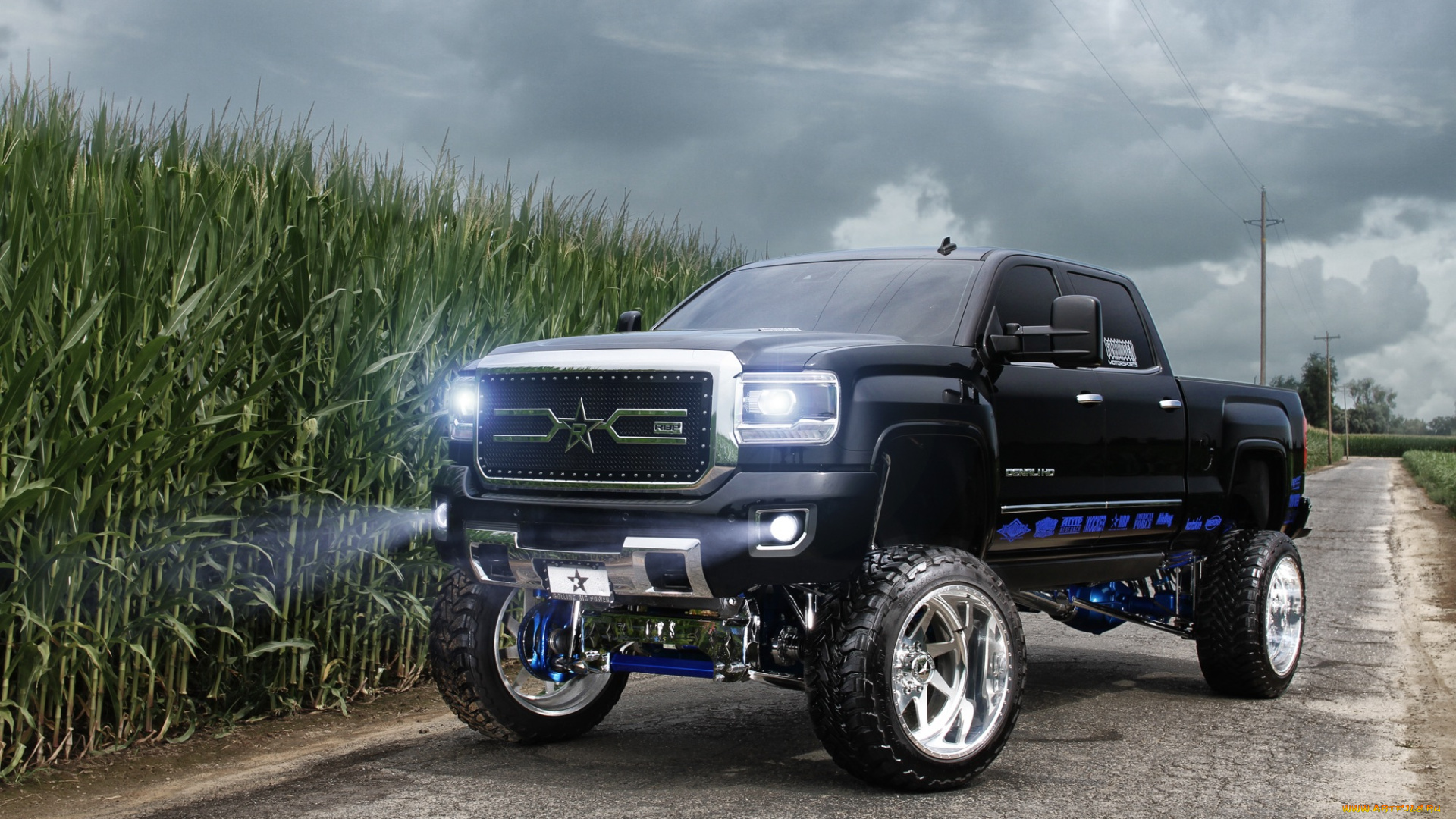 автомобили, custom, pick-up, gmc