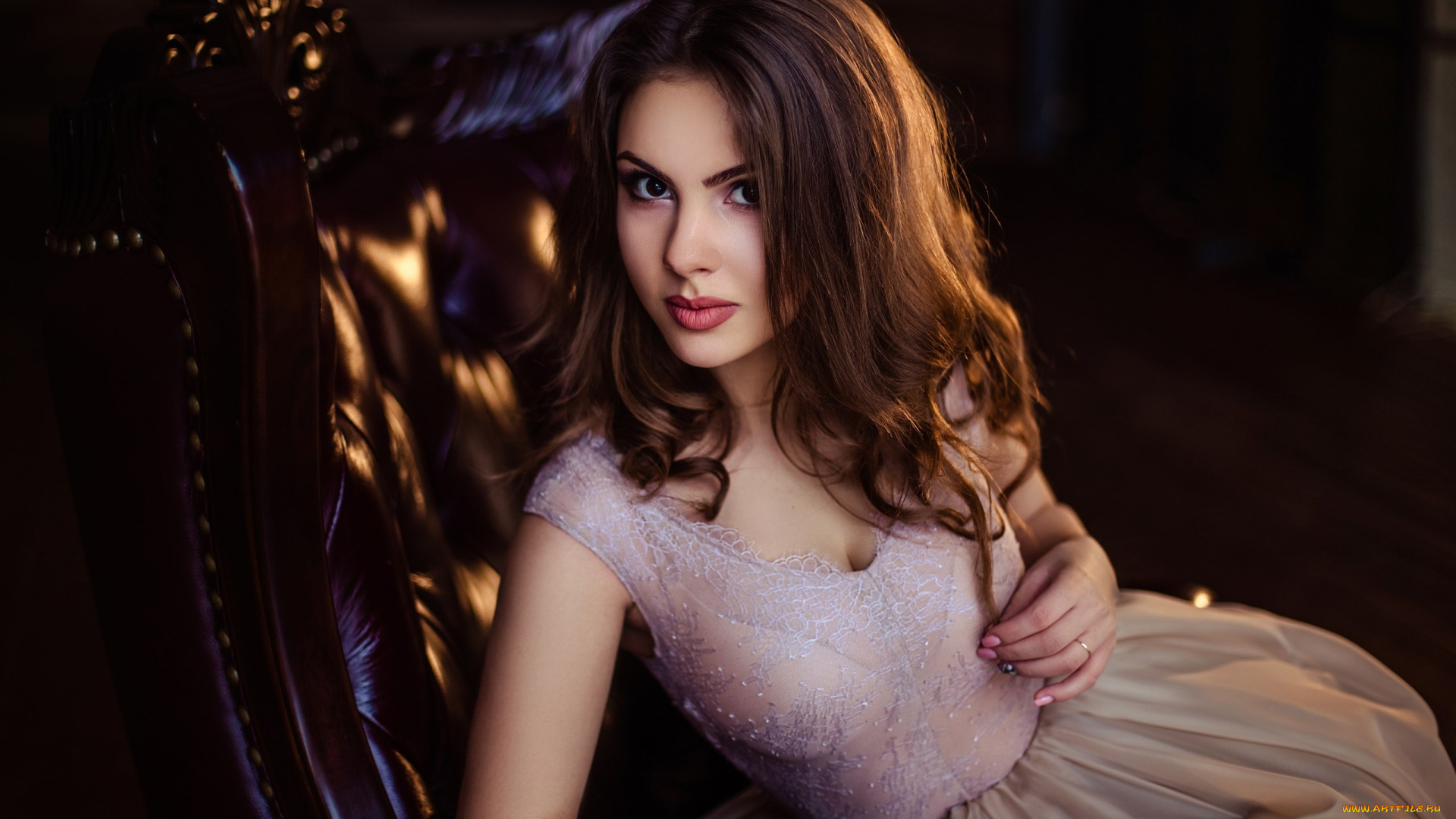 девушки, -unsort, , брюнетки, , шатенки, девушка, фон, взгляд