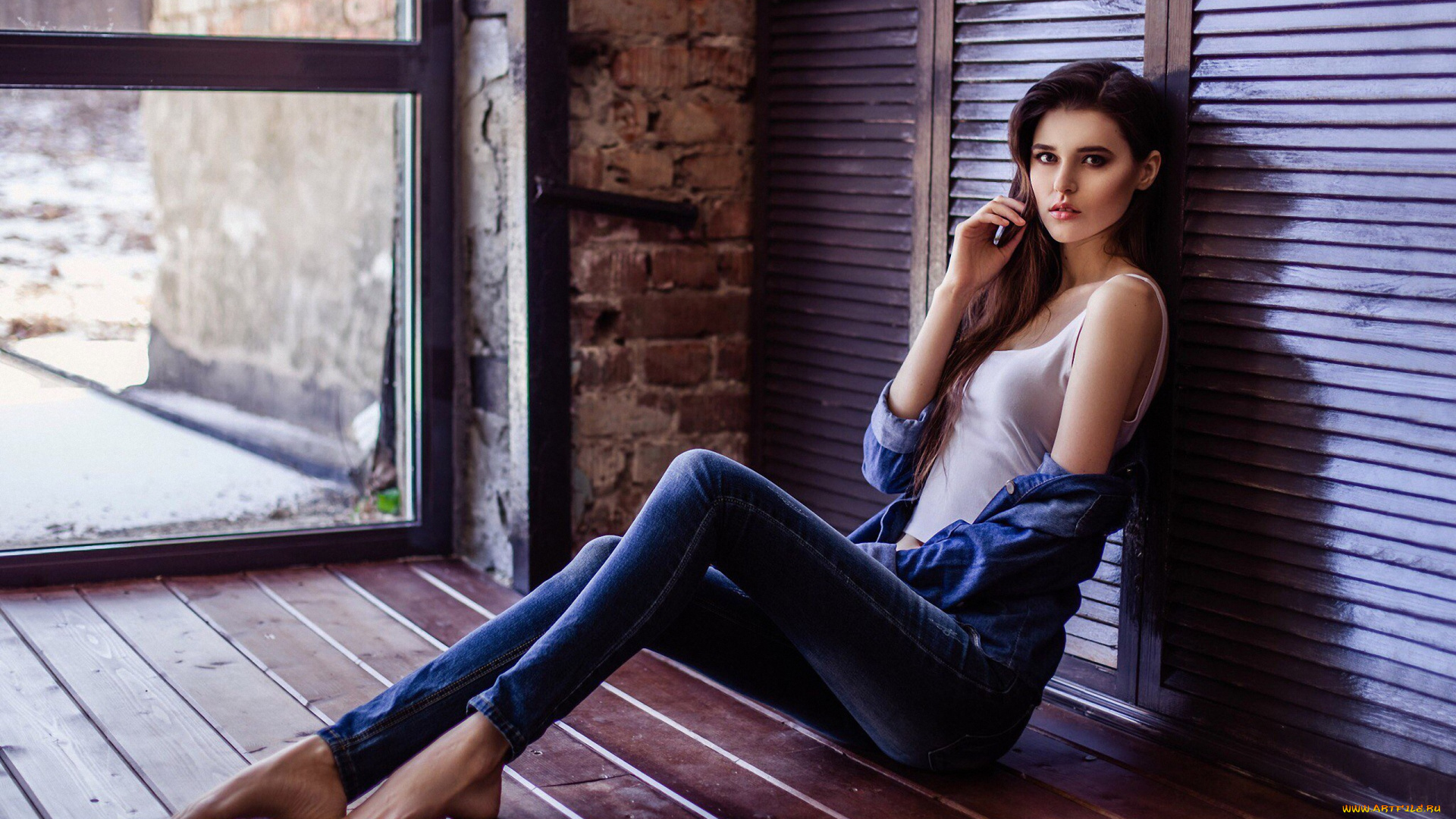 девушки, -unsort, , брюнетки, , шатенки, фон, взгляд, девушка