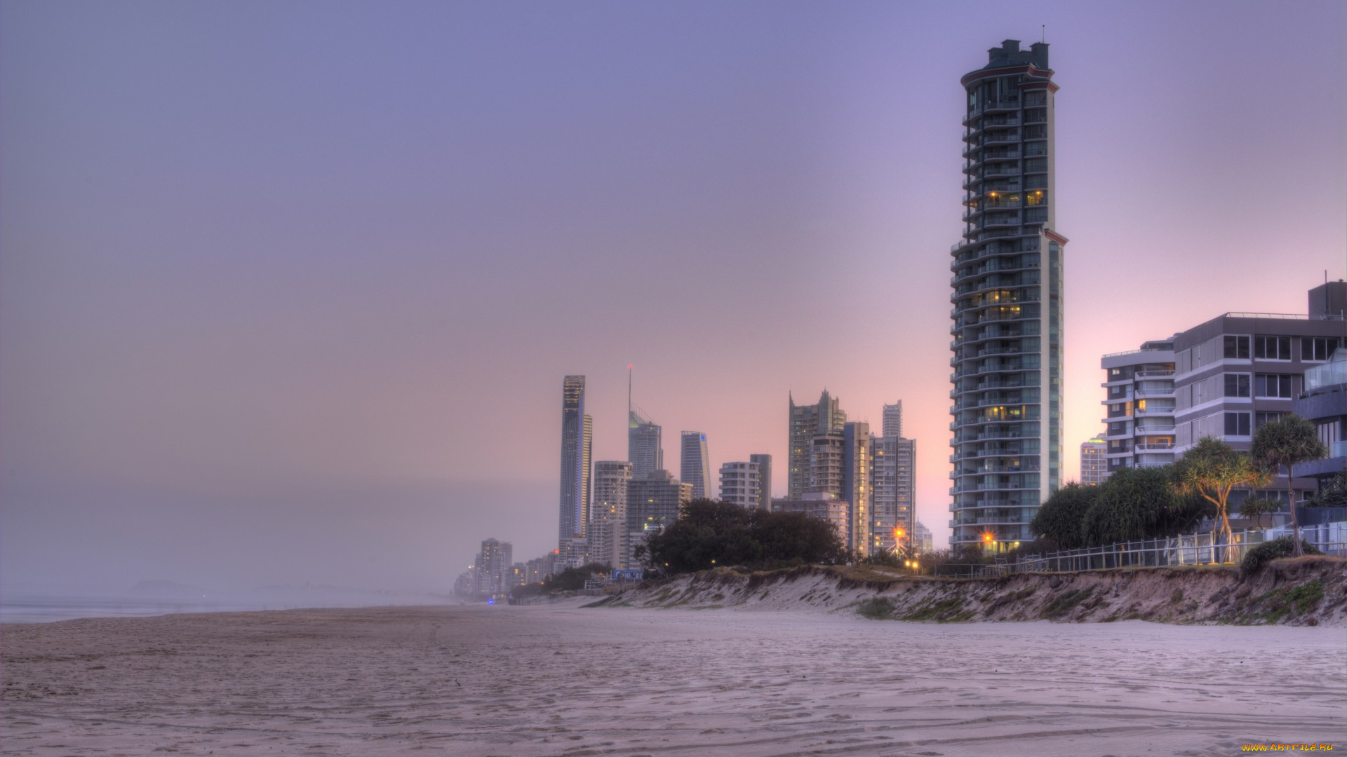 gold, coast, города, -, панорамы, побережье