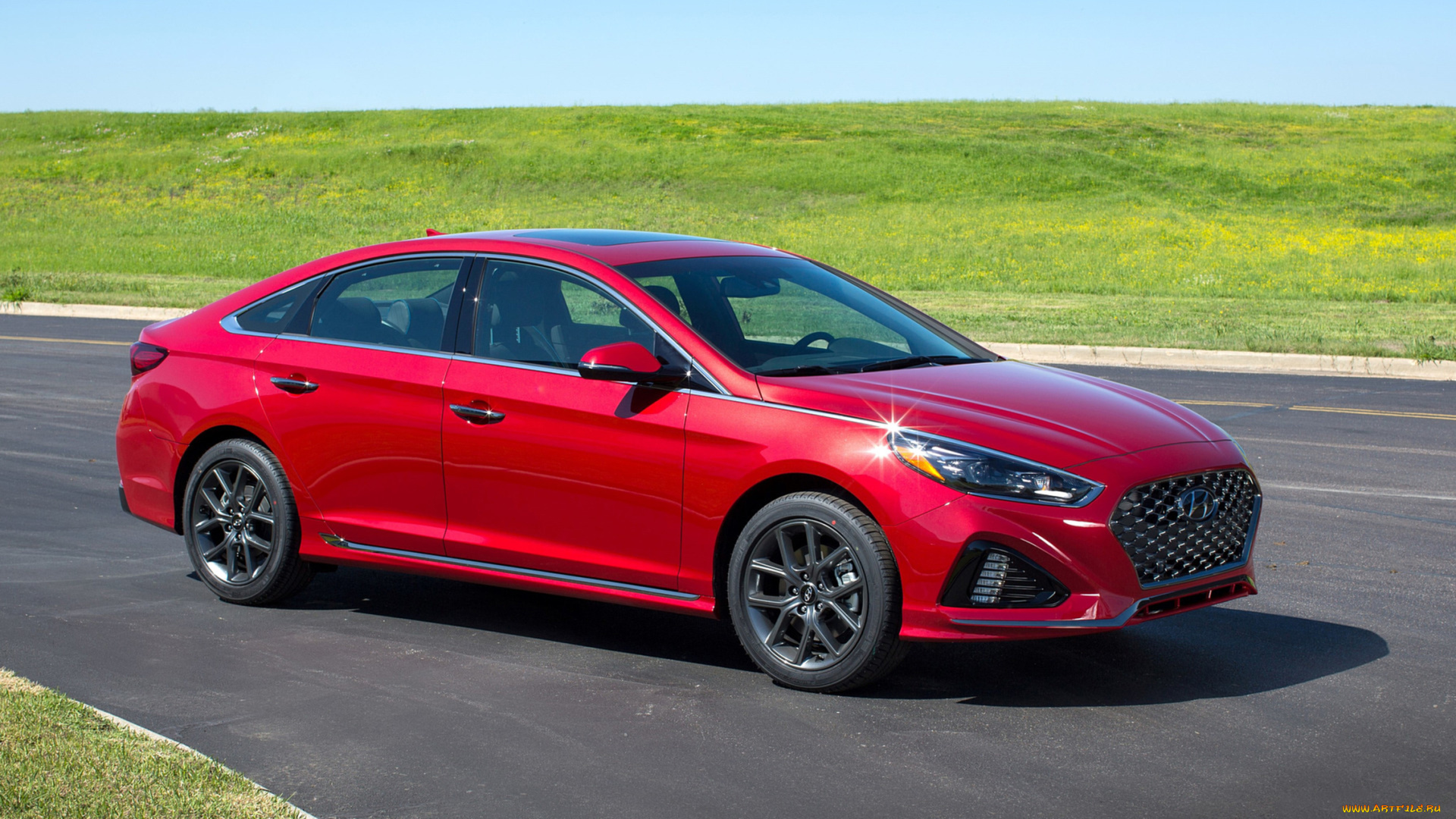 hyundai, sonata, 2-0t, 2018, автомобили, hyundai, 2-0t, sonata, 2018