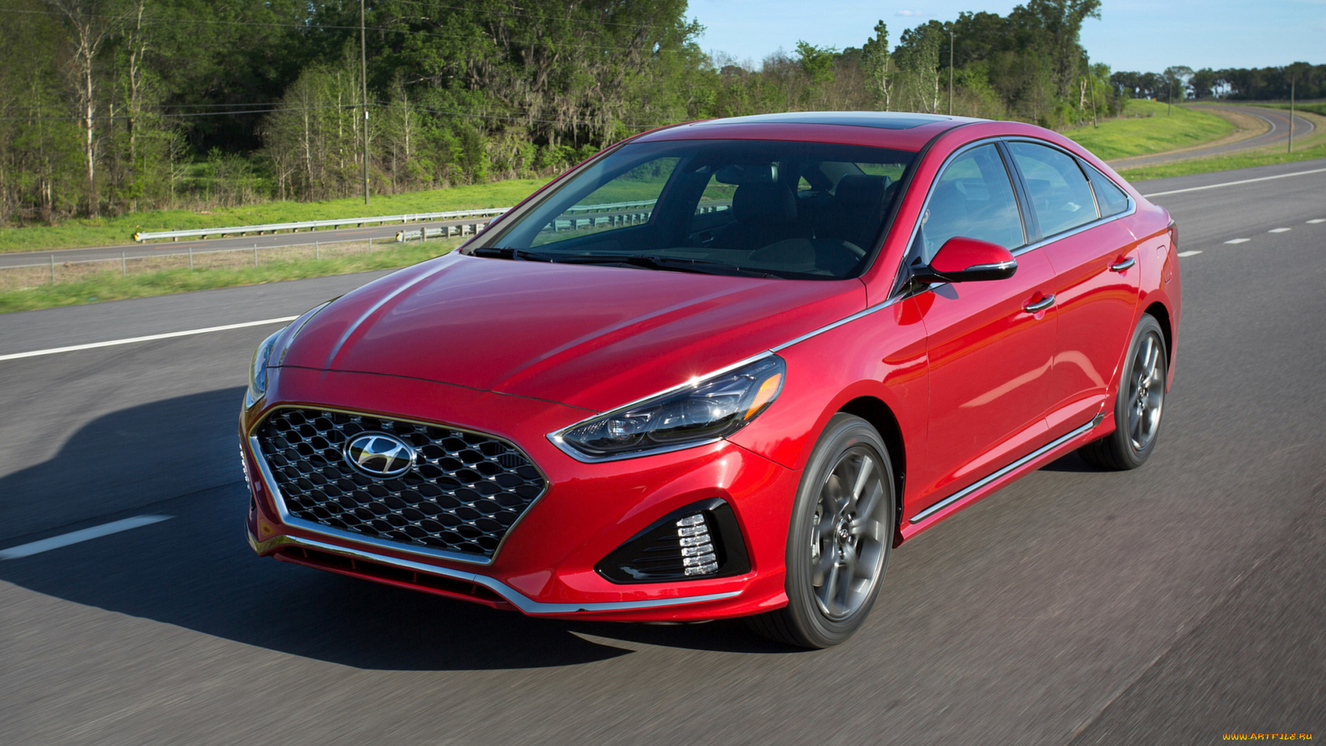 hyundai, sonata, 2-0t, 2018, автомобили, hyundai, 2018, 2-0t, sonata